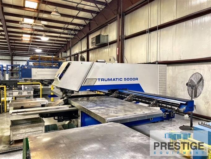 TRUMPF TC5000/1300 Punches, Turret Machine Hub