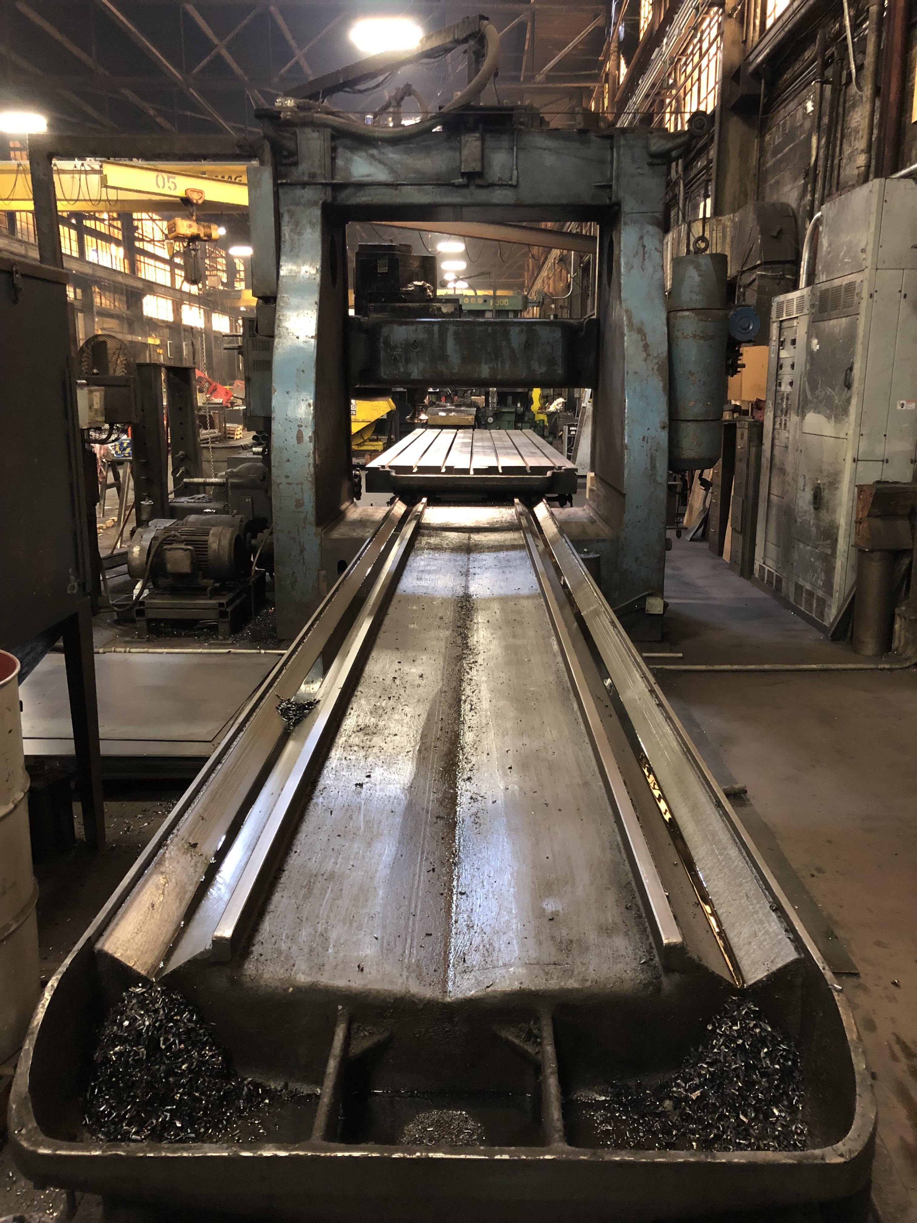 68” x 260” 2 HEAD CINCINNATI HYPRO PLANER MILL STOCK 10136