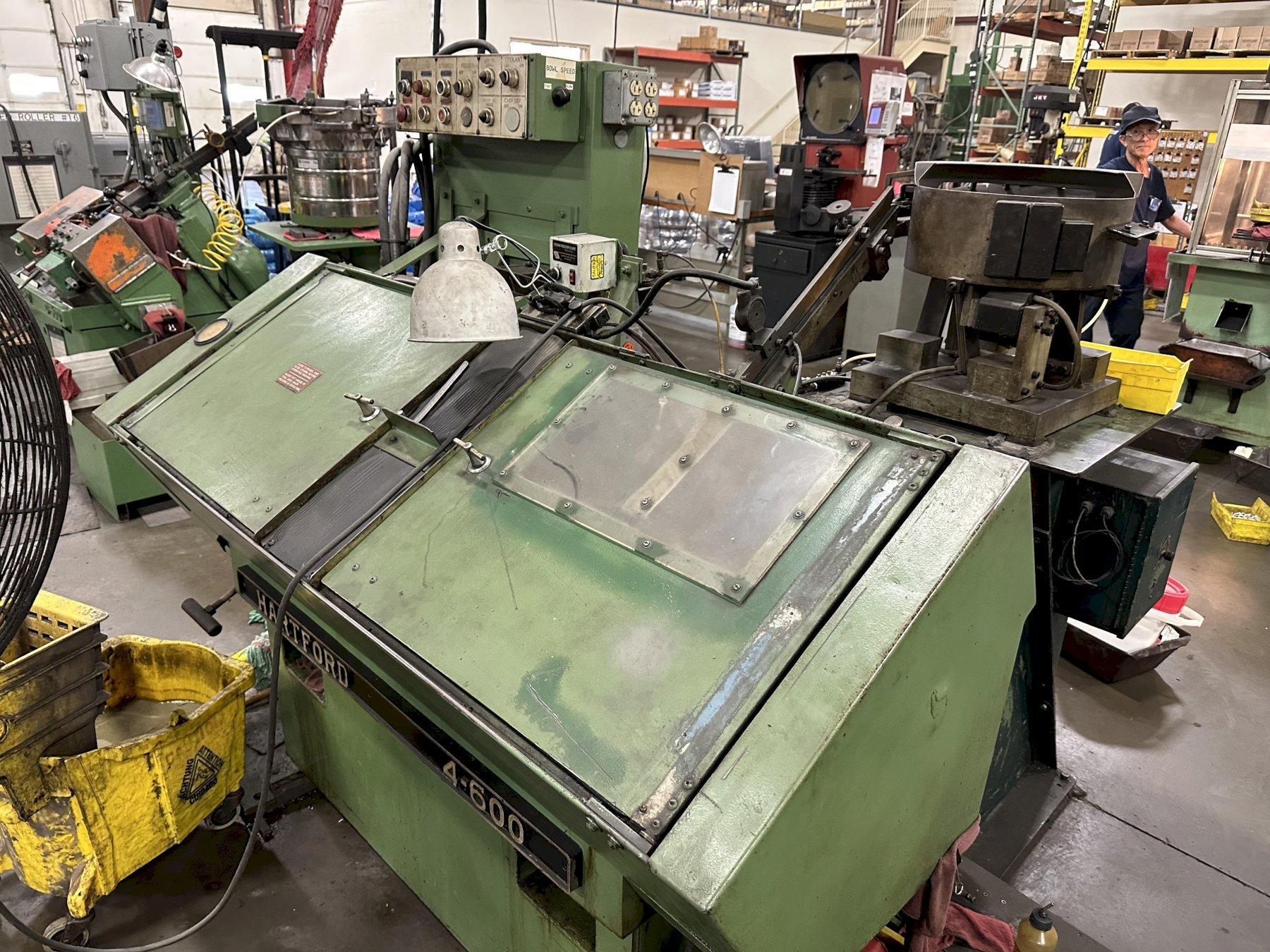 4600 Threading Machines, Flat Die Thread Rollers, Automatic Feed