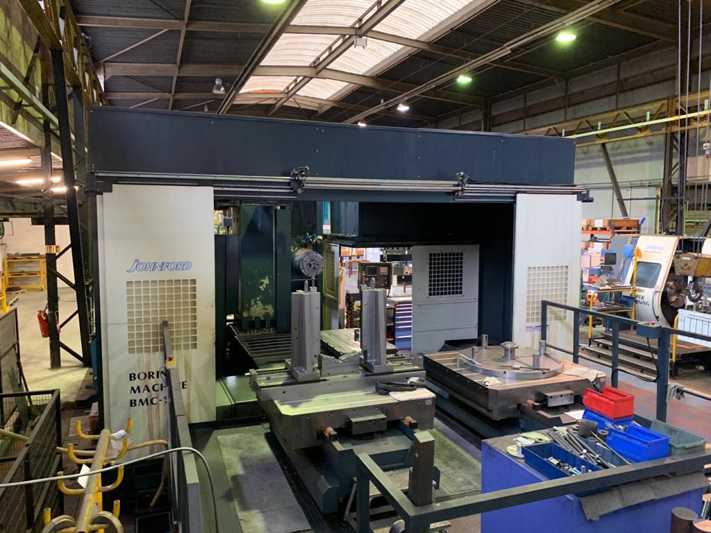 Johnford BMC 110 + ATC CNC Boring Mill with Upgraded 5.1