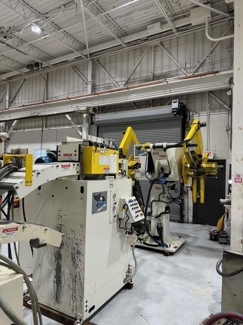 Coe Press Coil Feed Line - Double End Reel 6,000 Lbs. x 12" Wide x .250"
