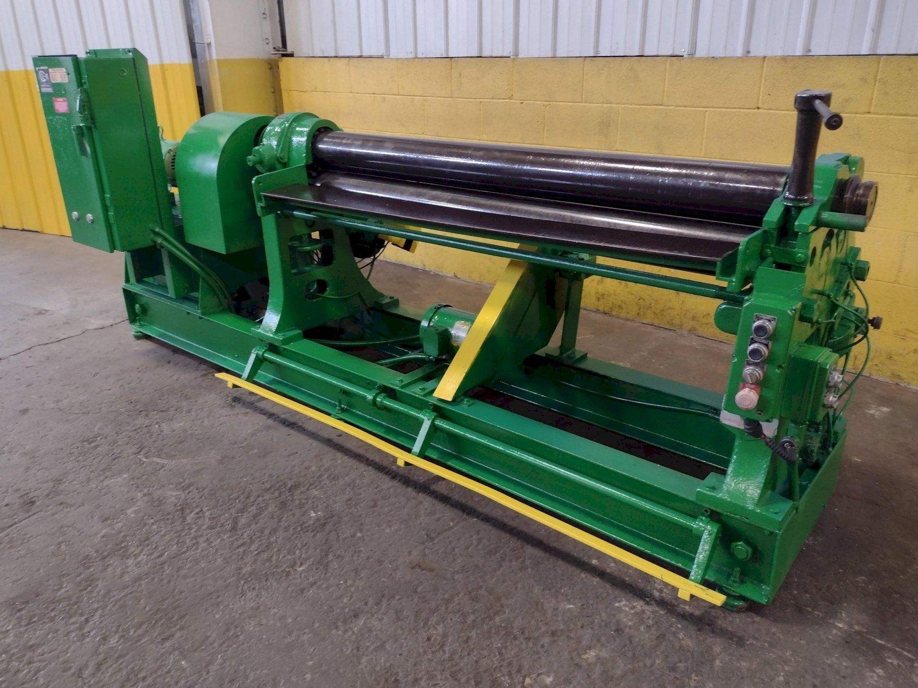 60" X 10 GA ROLSHEAR MODEL #3-D-5 POWER PLATE ROLL: STOCK #17107