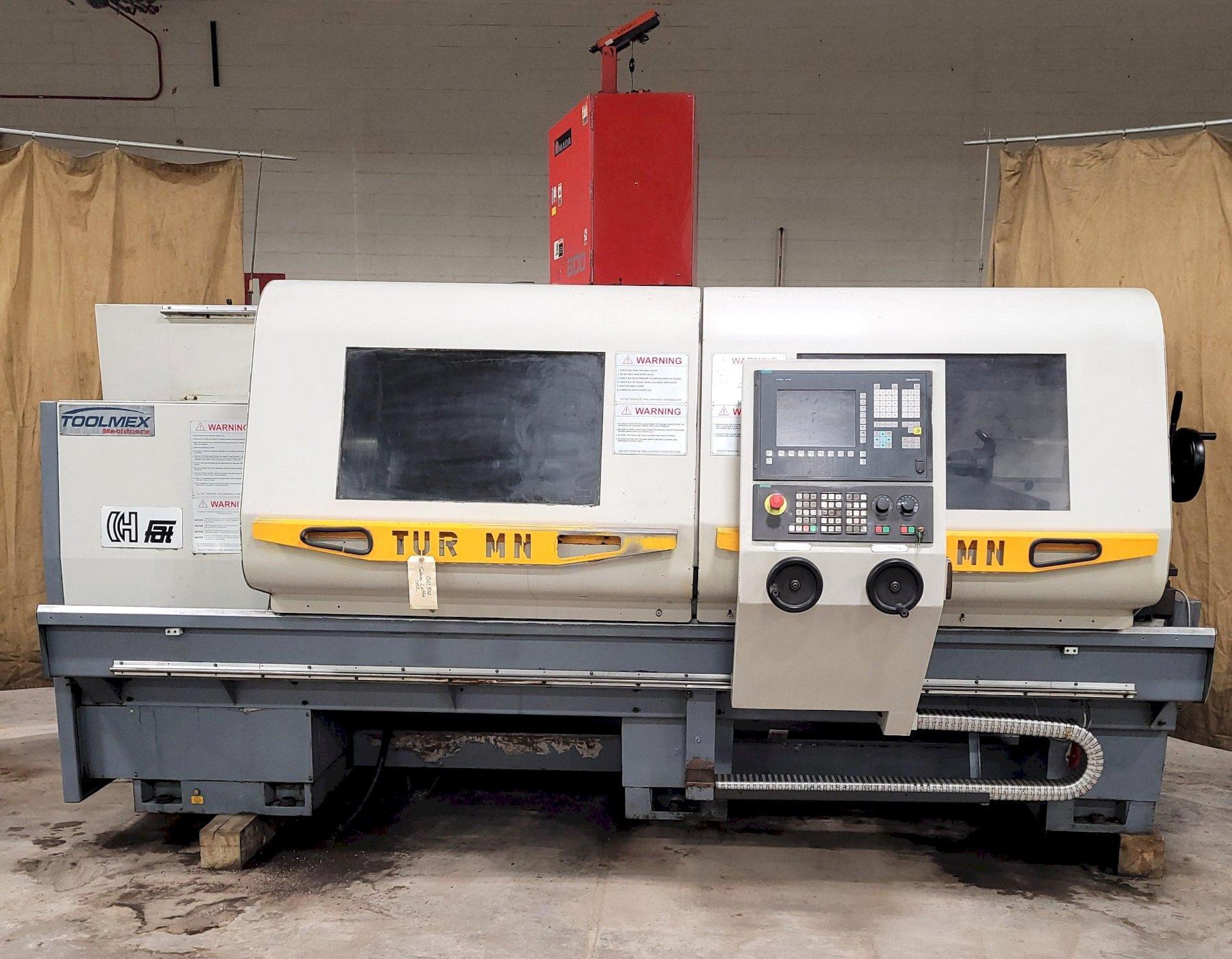 25” x 78” Toolmex Model TUR630/MN-78 CNC Teach Lathe