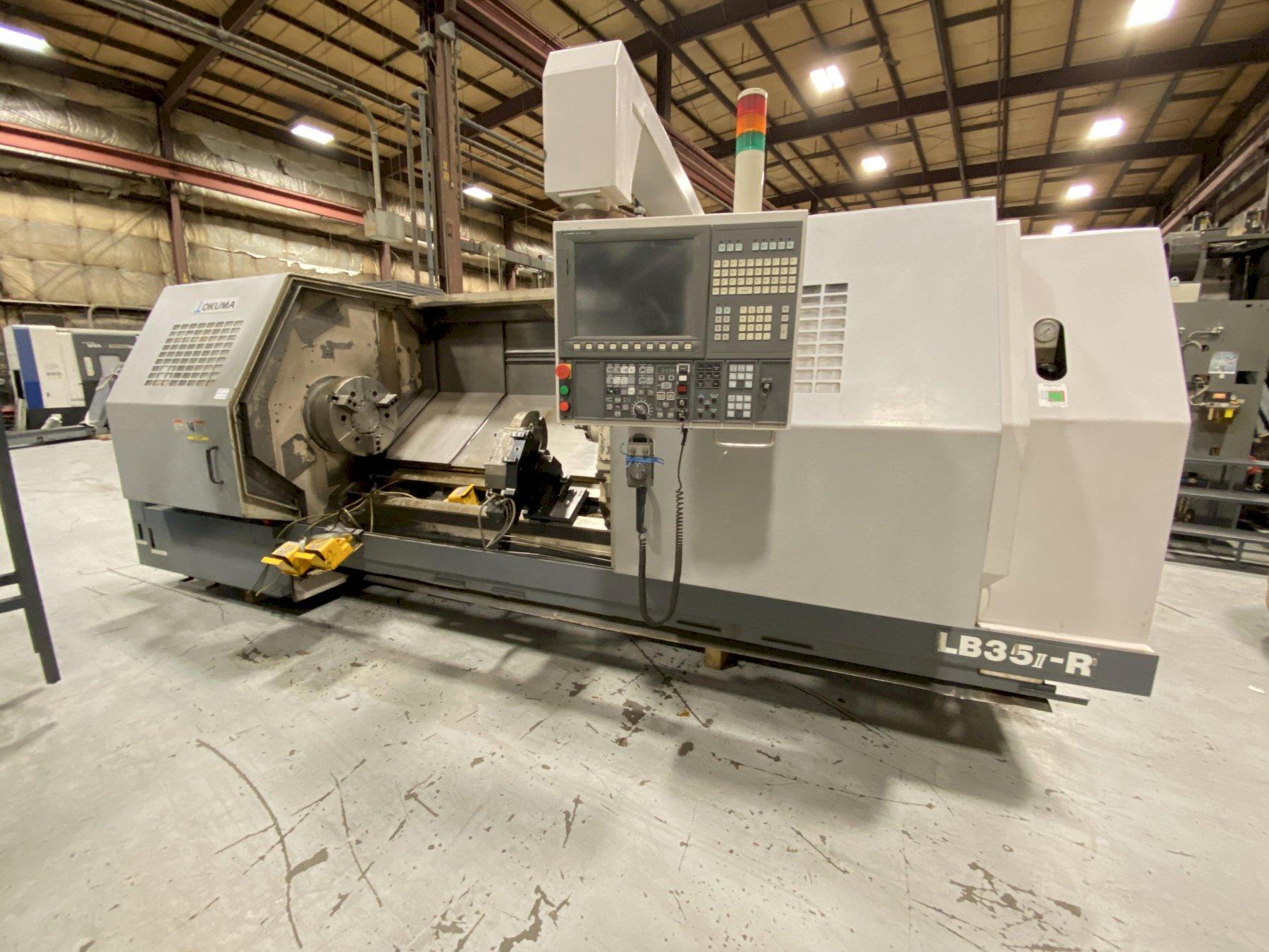 2012 Okuma Lb35ii R 2000 Cnc Horizontal Lathe Osp Control Smw