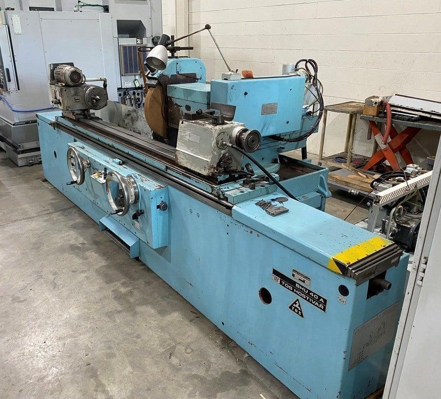 TOS Hostivar Model BHU40A/1500 Plain Cylindrical Grinding Machine