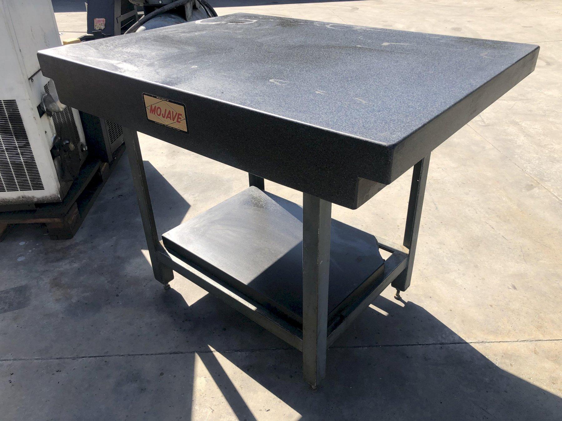 Mojave W.F. Long Surface Granite Plate 48″ x 36″ x 6″ with Stand and