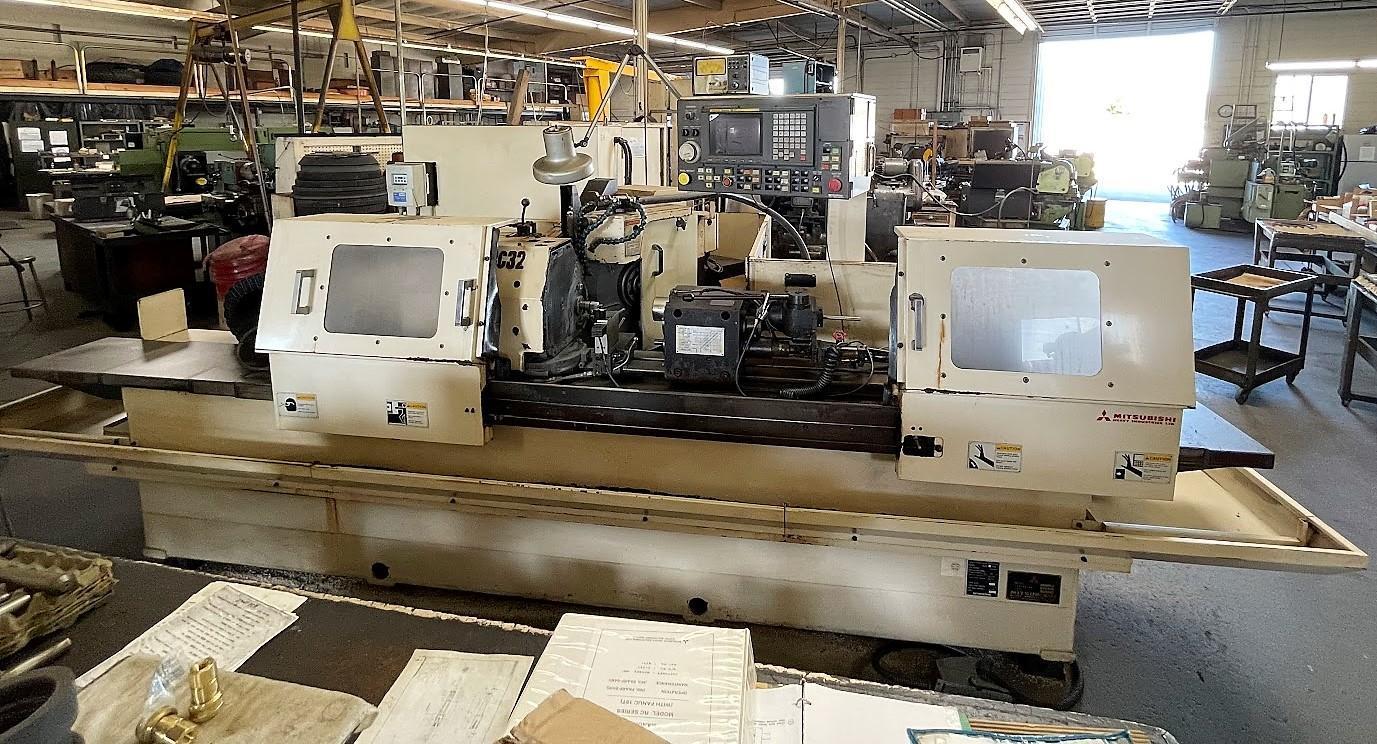 Mitsubishi RC32B100A Angle Head CNC O.D. Cylindrical Grinder FANUC