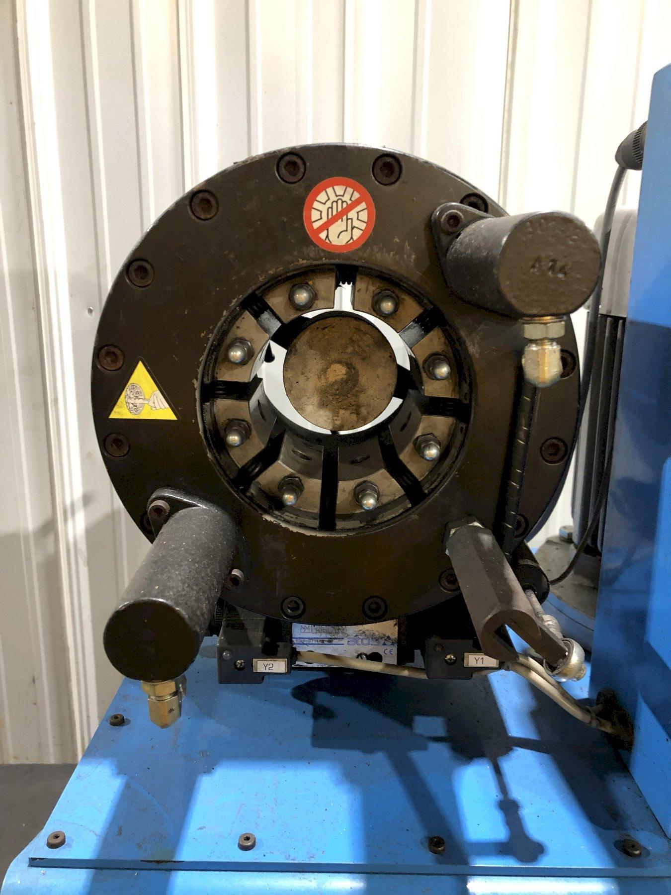 FINN-POWER MODEL P-20 HYDRAULIC CRIMPING / SWAGING MACHINE: STOCK #17981