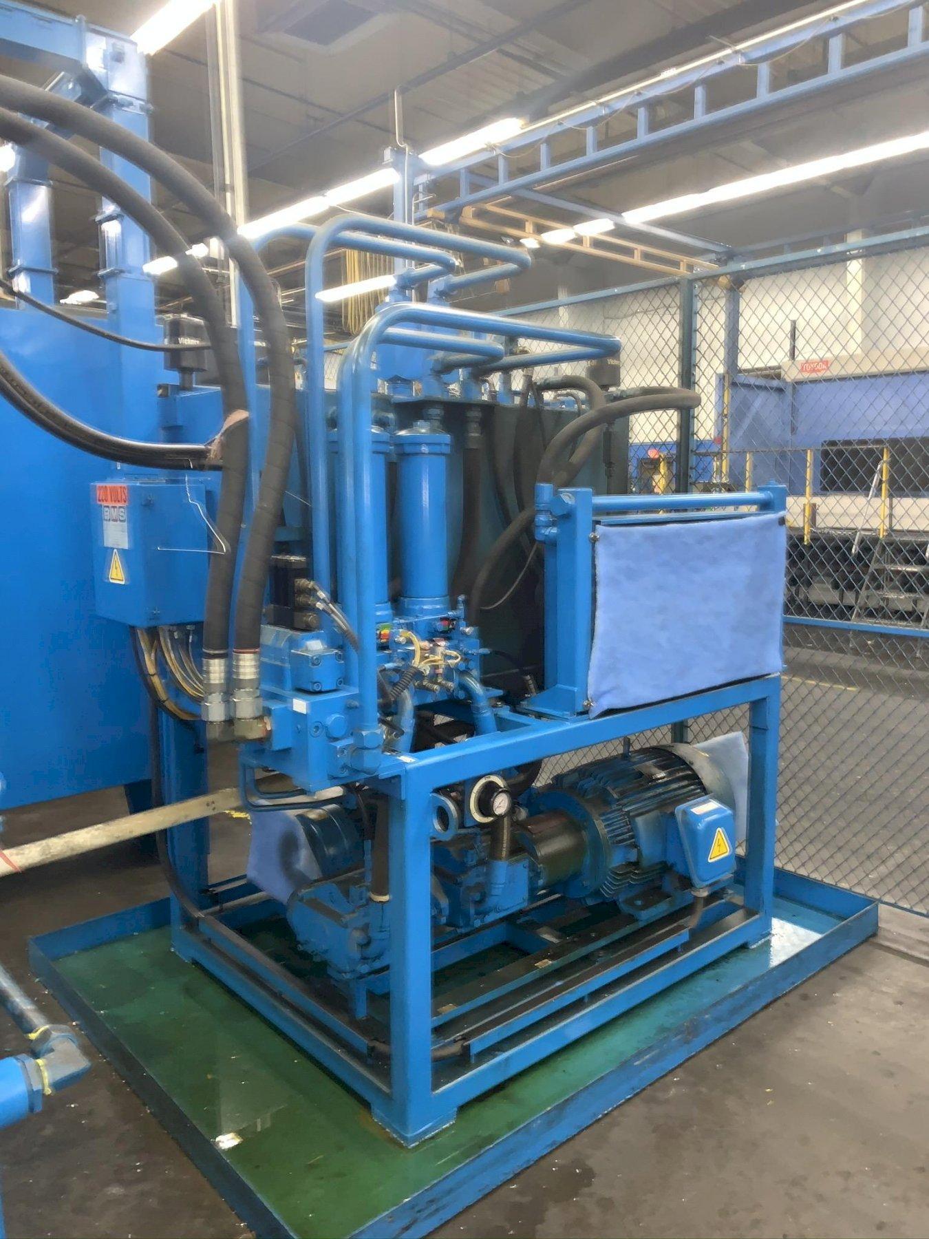 2012 BROACHING MACHINE SPECIALTIES MDL. CELLMATE BMCM1554 15 TON X 54