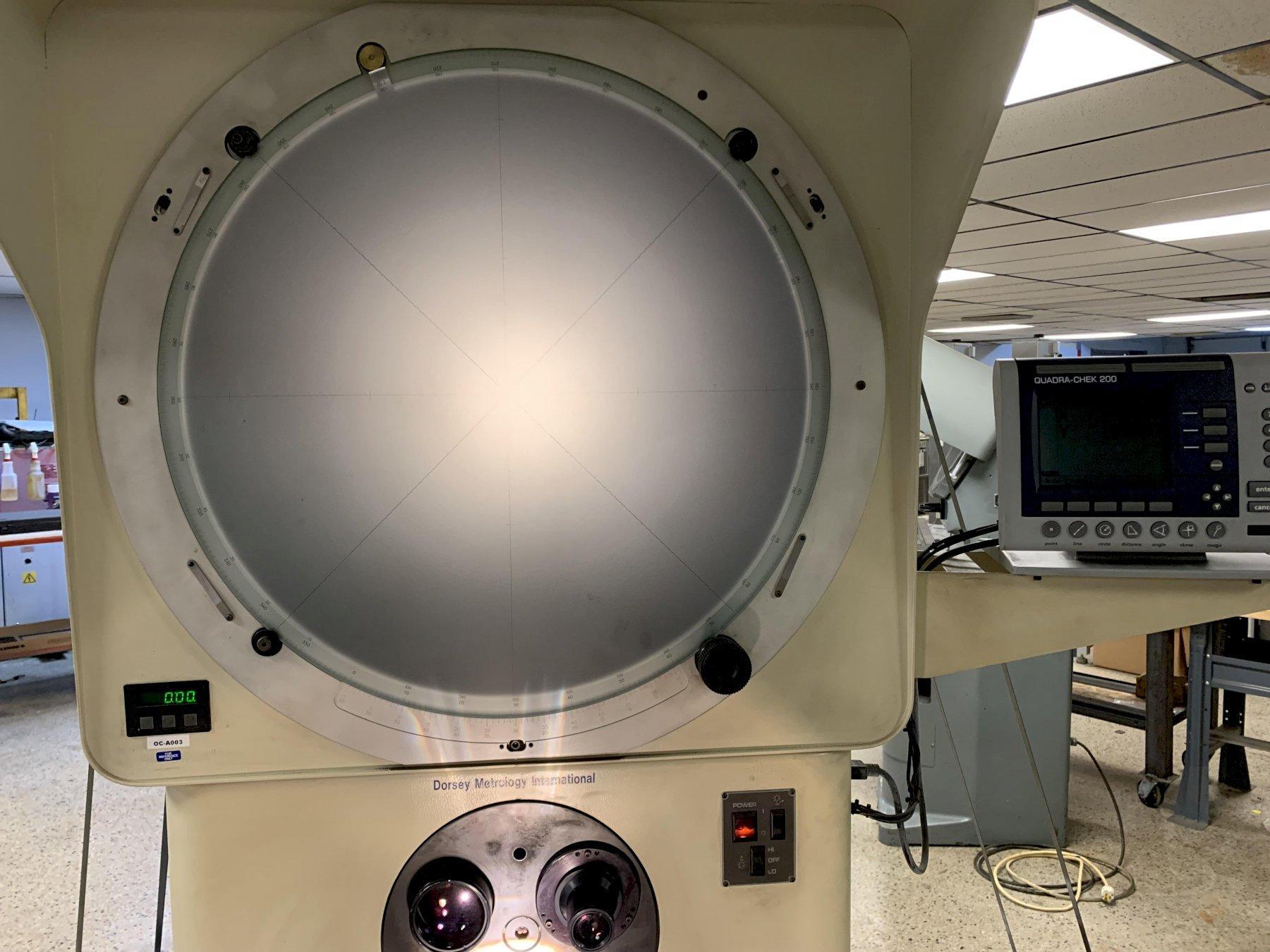 DORSEY 24P Comparators, Optical Machine Hub