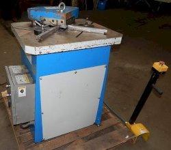 7.75" x 7.75" x .157" PROFAB MODEL HN-4200 HYDRAULIC NOTCHER