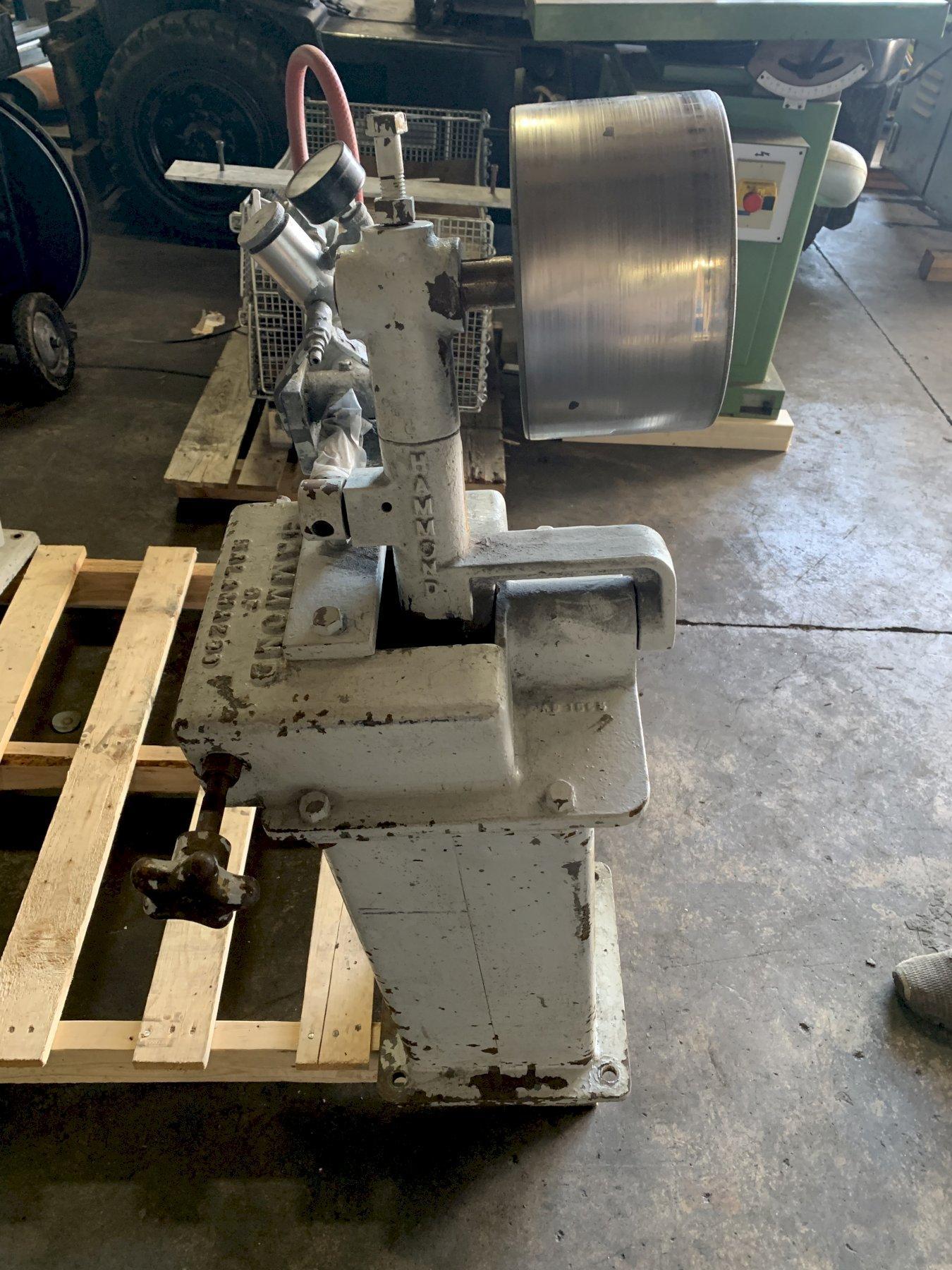 HAMMOND RITE SPEED BACKSTAND ABRASIVE BELT GRINDERPOLISHER/SANDER TYPE STOCK 10862