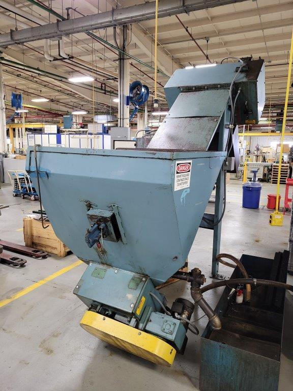 Inter-Source Model M22405 Shredder Auger Chip Conveyor System
