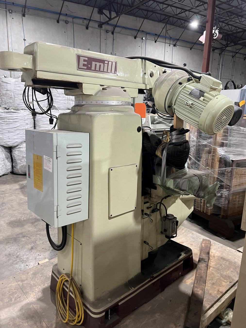 Used, Acer Emill EVS3VKH54 Vertical Milling Machine Harris Machine