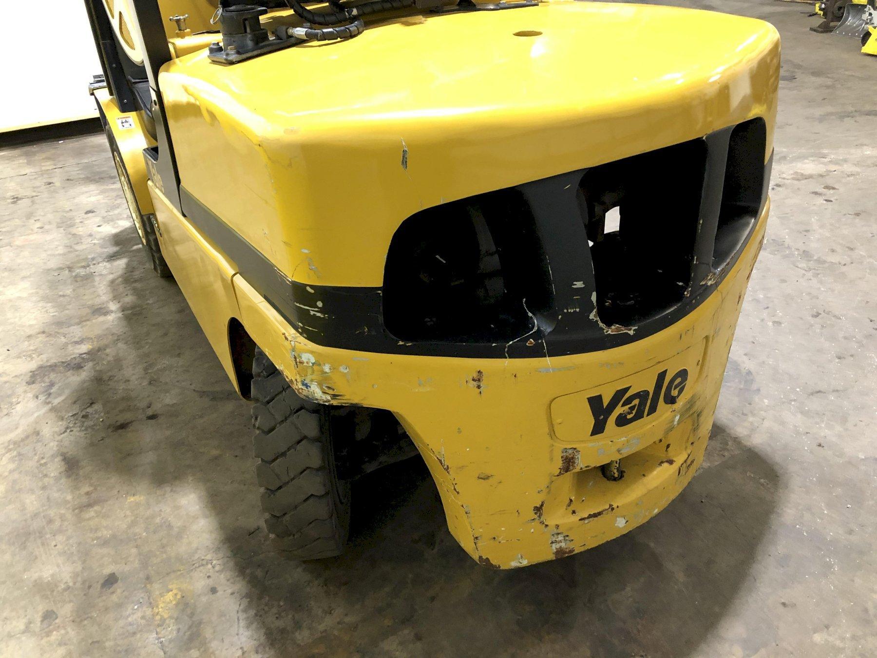 10,000 LBS YALE MODEL GLP-120 LP GAS FORKLIFT: STOCK #15001