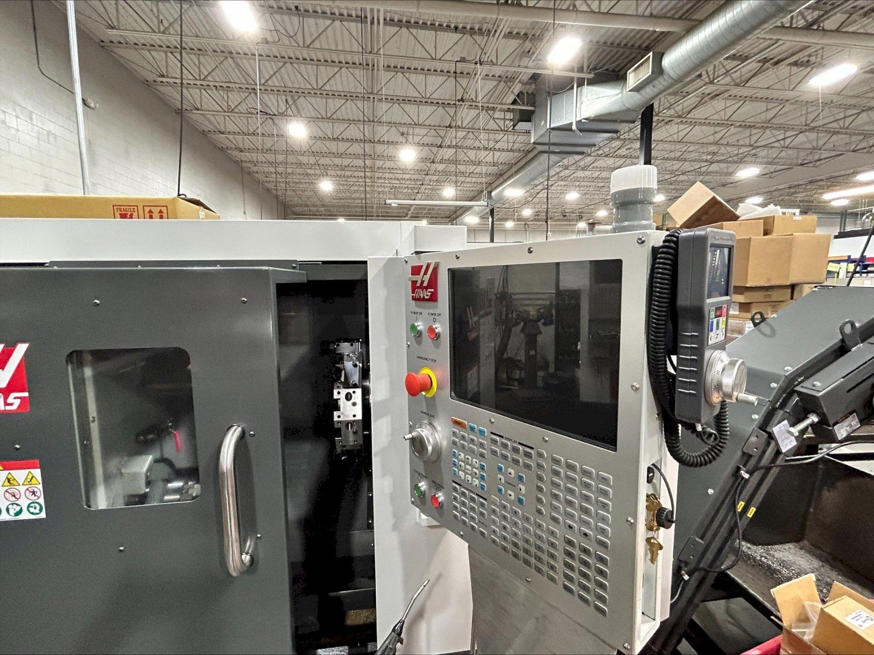 Haas ST10 CNC Lathe, Auto Doors, Chuck Size; 6″, 6000 RPM, 12 Station