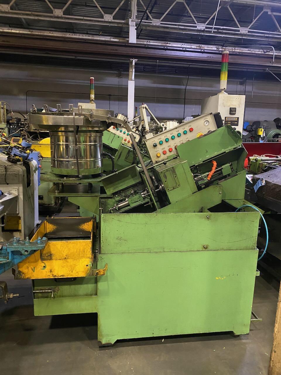 One Used Somsan round nut tapping machine