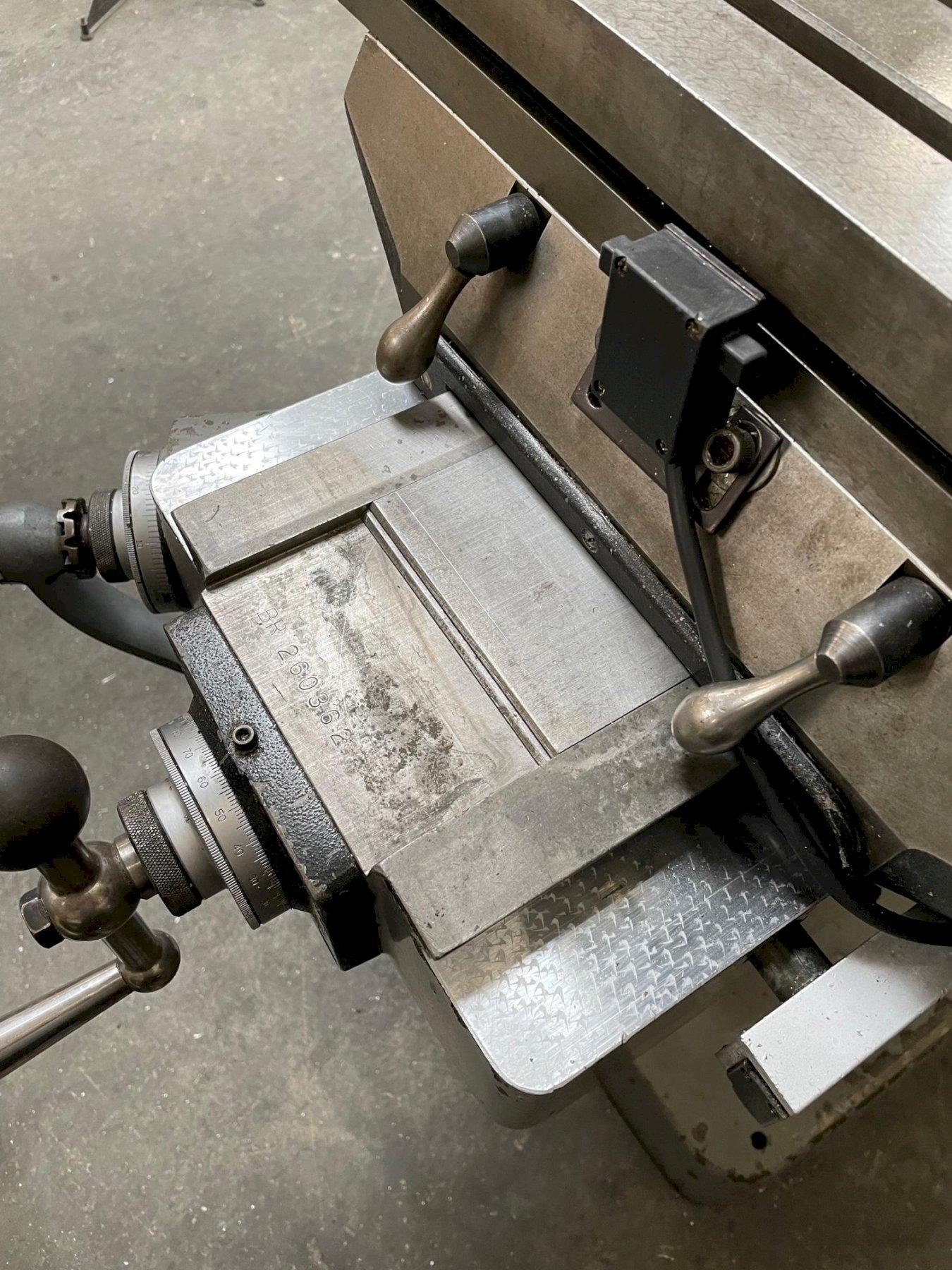 Bridgeport Series 1 Vertical Mill with AcuRite MillMate DRO, Angle Tight Precision Machine