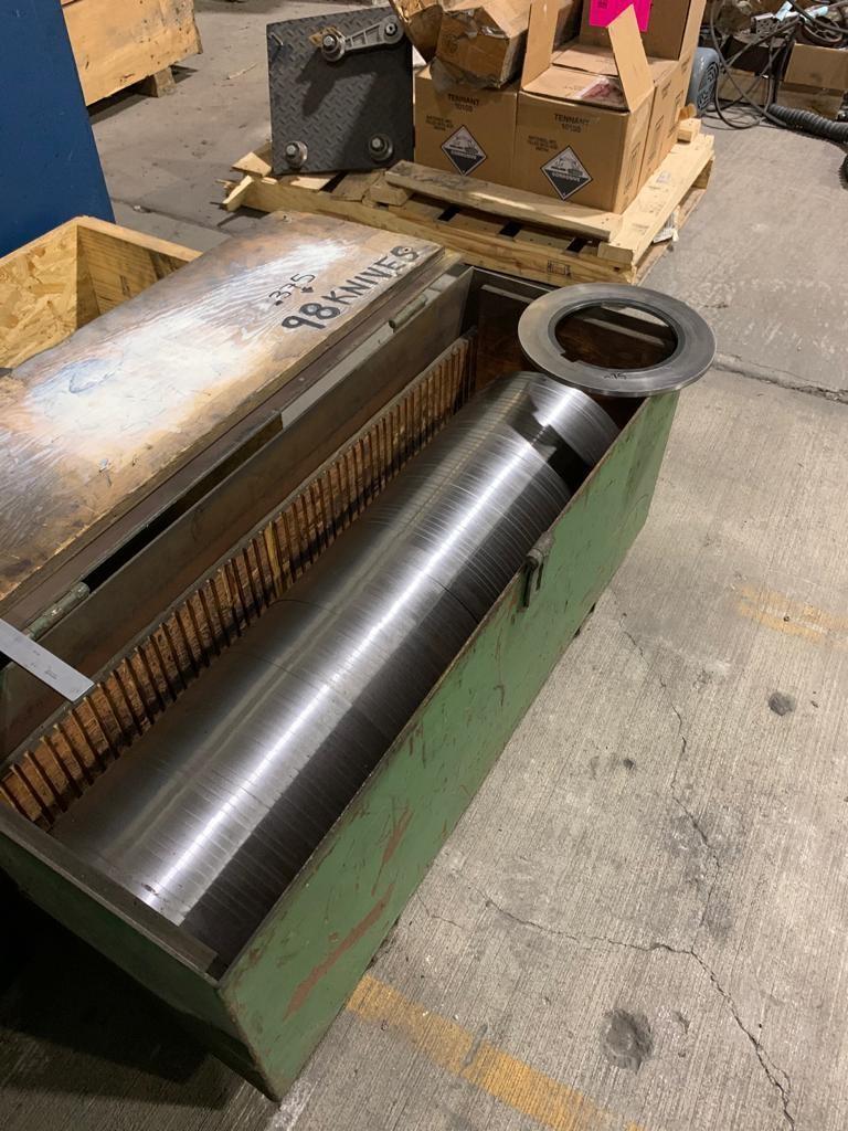 48″ x .120″ x 40,000# Dual Injector Head Loopco Loop Slitting Line ...