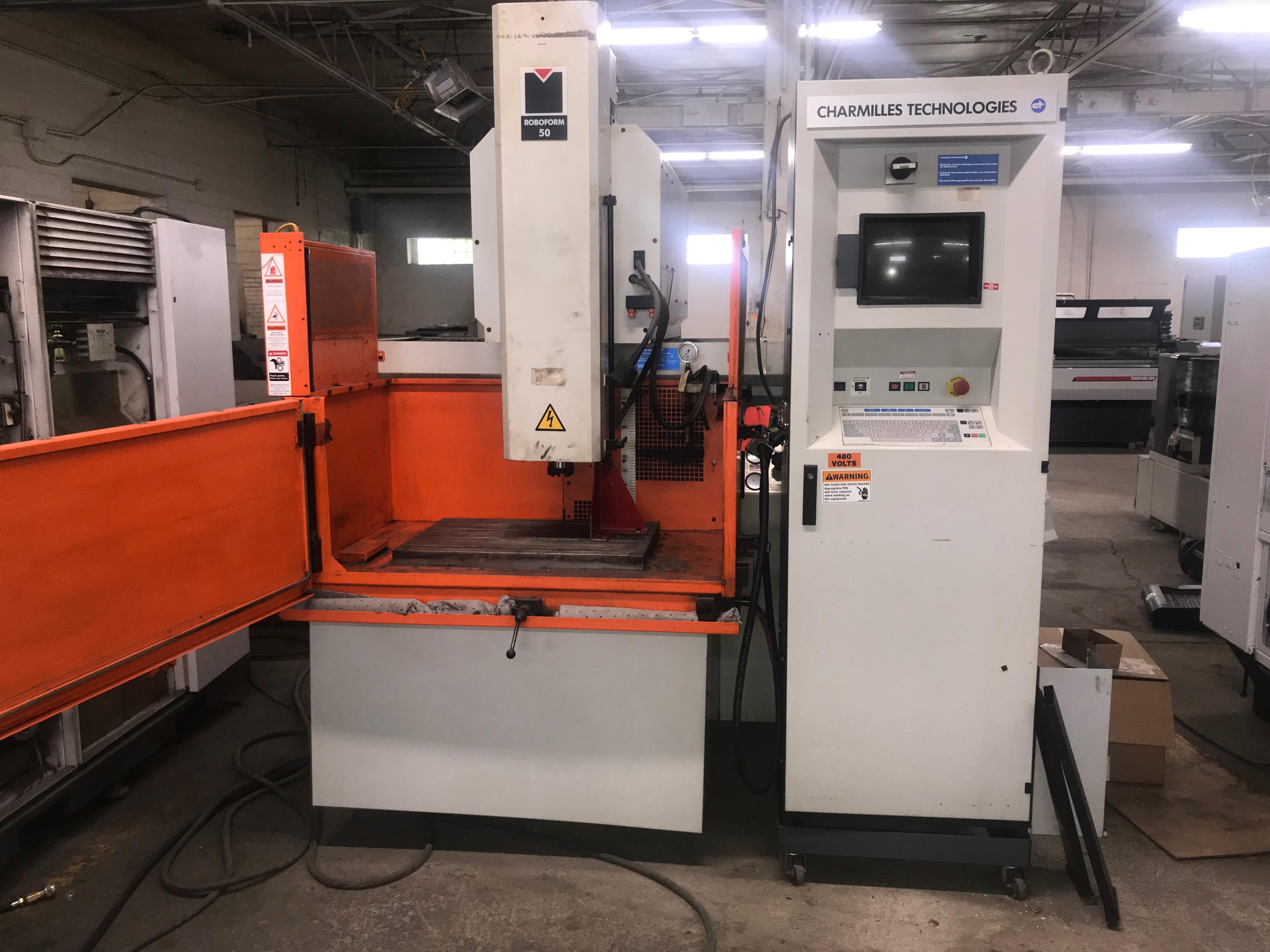 Charmilles Roboform 50 CNC Sinker EDM, 64 Amp, 14