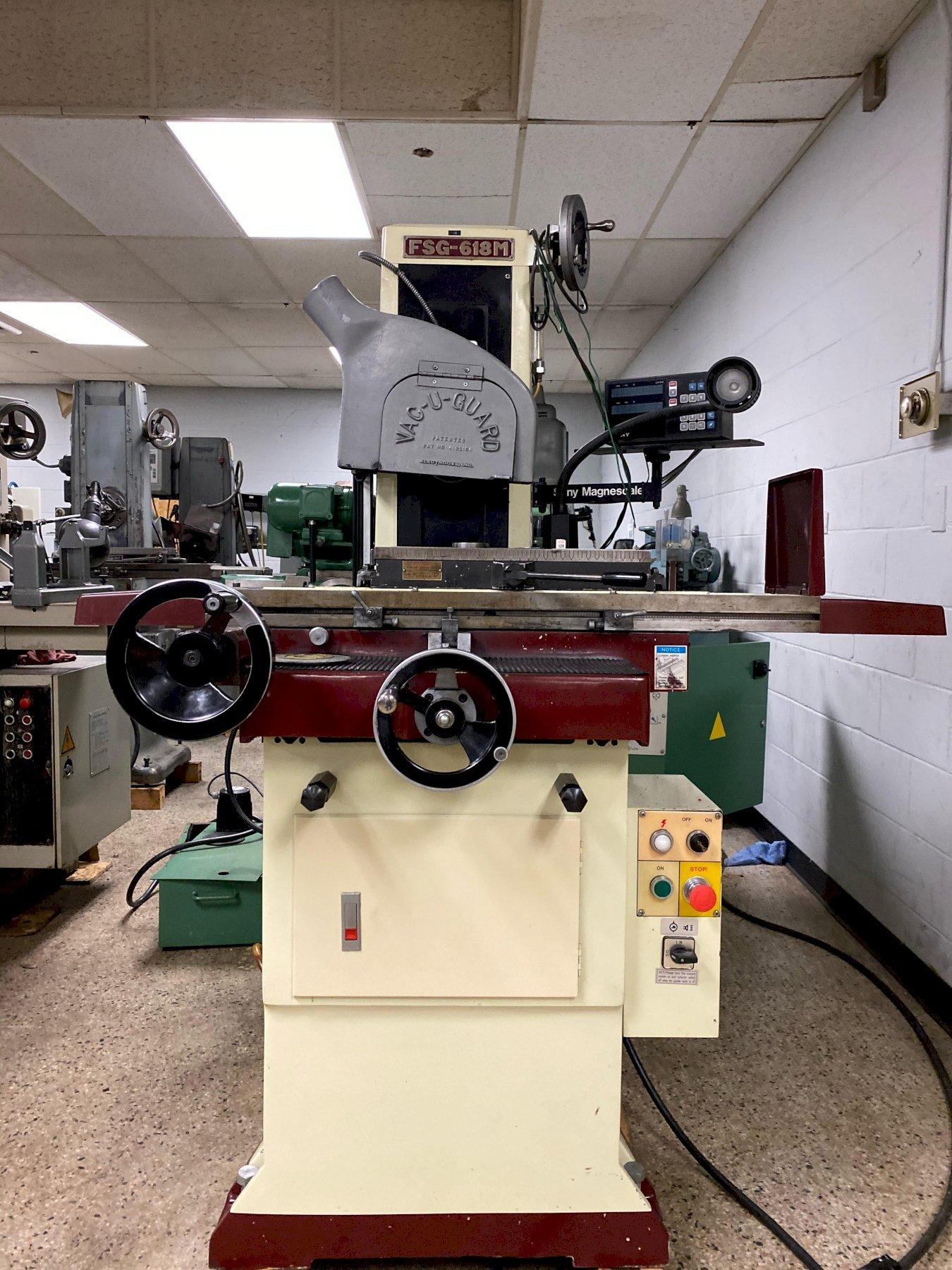 Chevalier Model FSG618M Hand Feed Surface Grinder, S/N A3837040, New