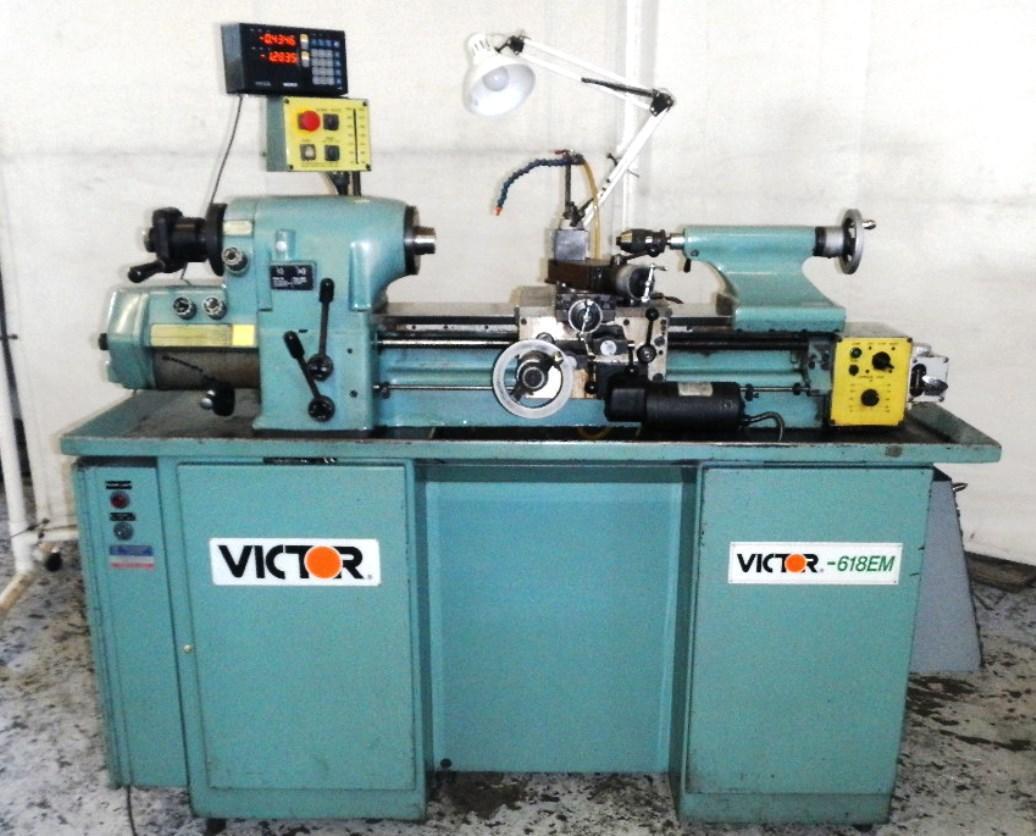 VICTOR MODEL 618EM SUPER PRECISION TOOL ROOM LATHE | Blumberg Machinery Co.