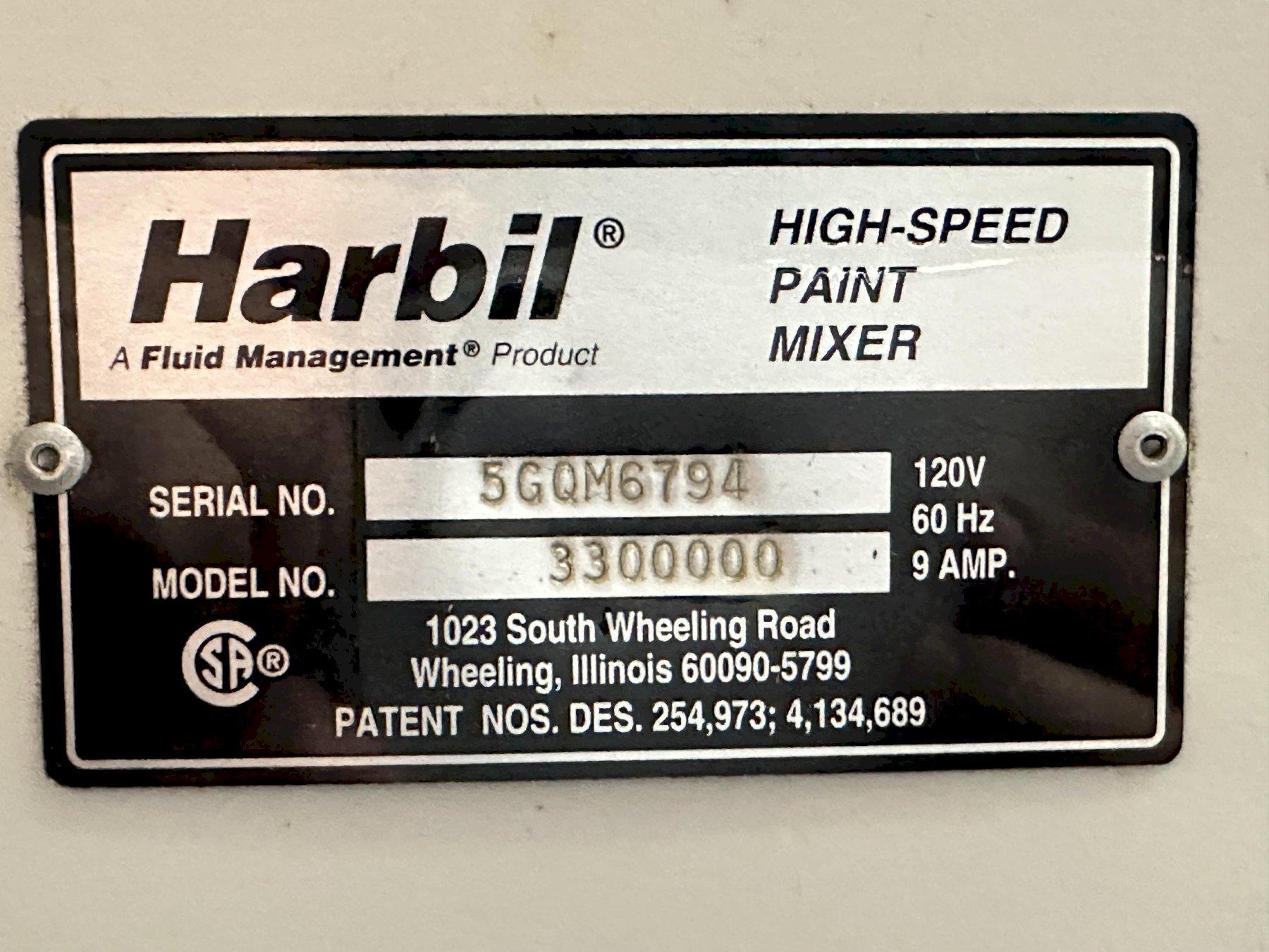 Harbil GQM 1Gallon HighSpeed Paint Shaker / Mixer Portage Packaging