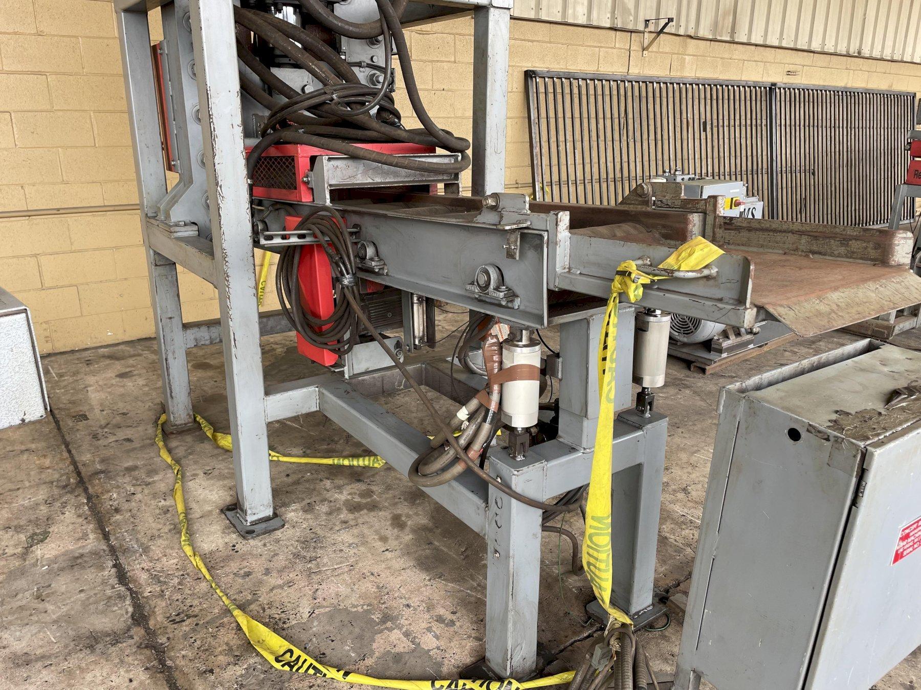 2011 RMS MODEL 611 (160 TON) HYDRAULIC REBAR SHEAR WITH BAR FEED