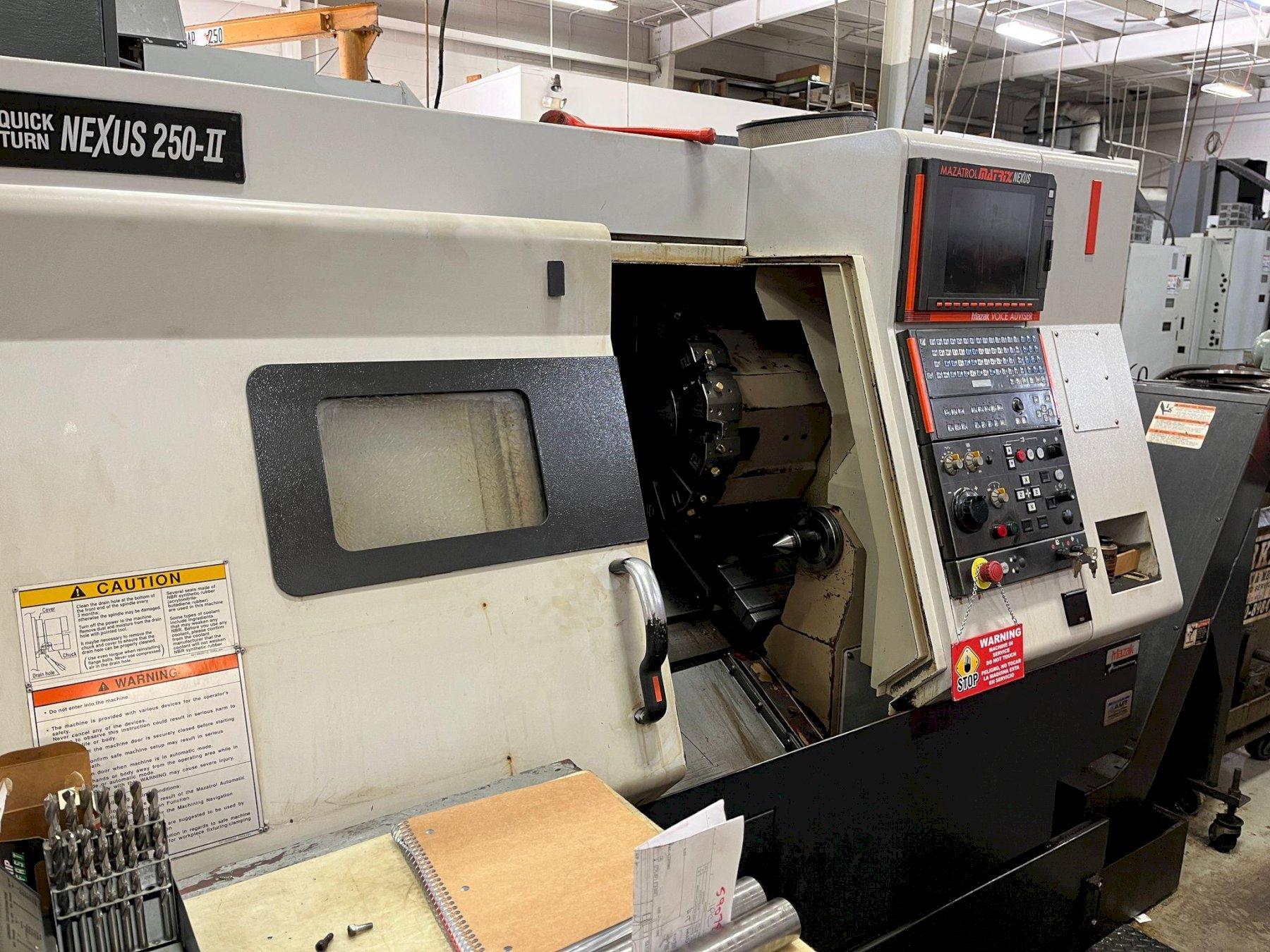 Mazak Qtn-250 II CNC Turning Center