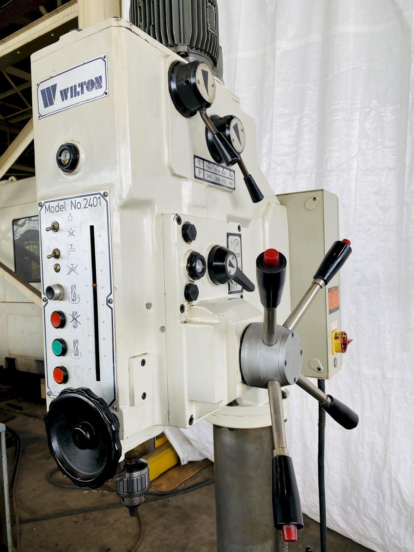 34″ WILTON 2401 AUTOMATIC FEED DRILL PRESS. STOCK 0949720 G2000 Inc.