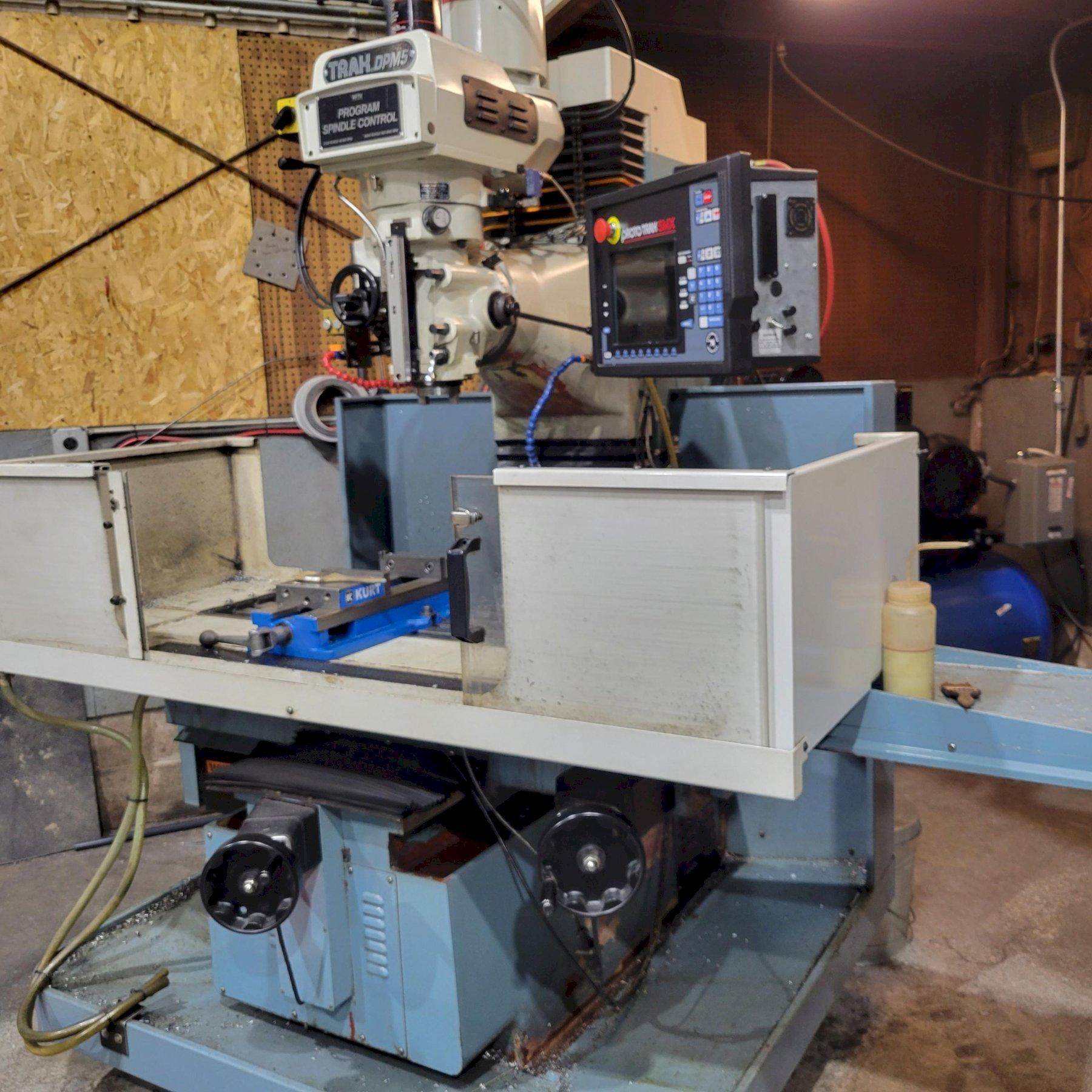 Southwestern Industries Trak DPM SX5P Prototrak 3Axis CNC Vertical Bed