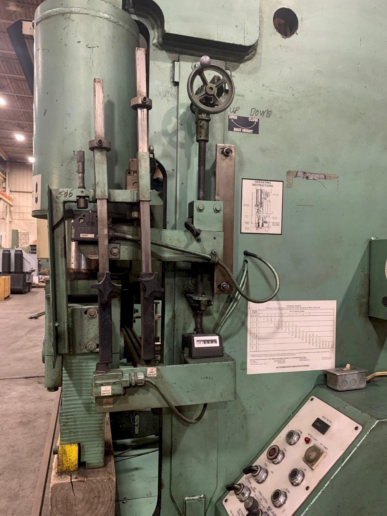 BETENBENDER 160T14 Brakes, Press Machine Hub