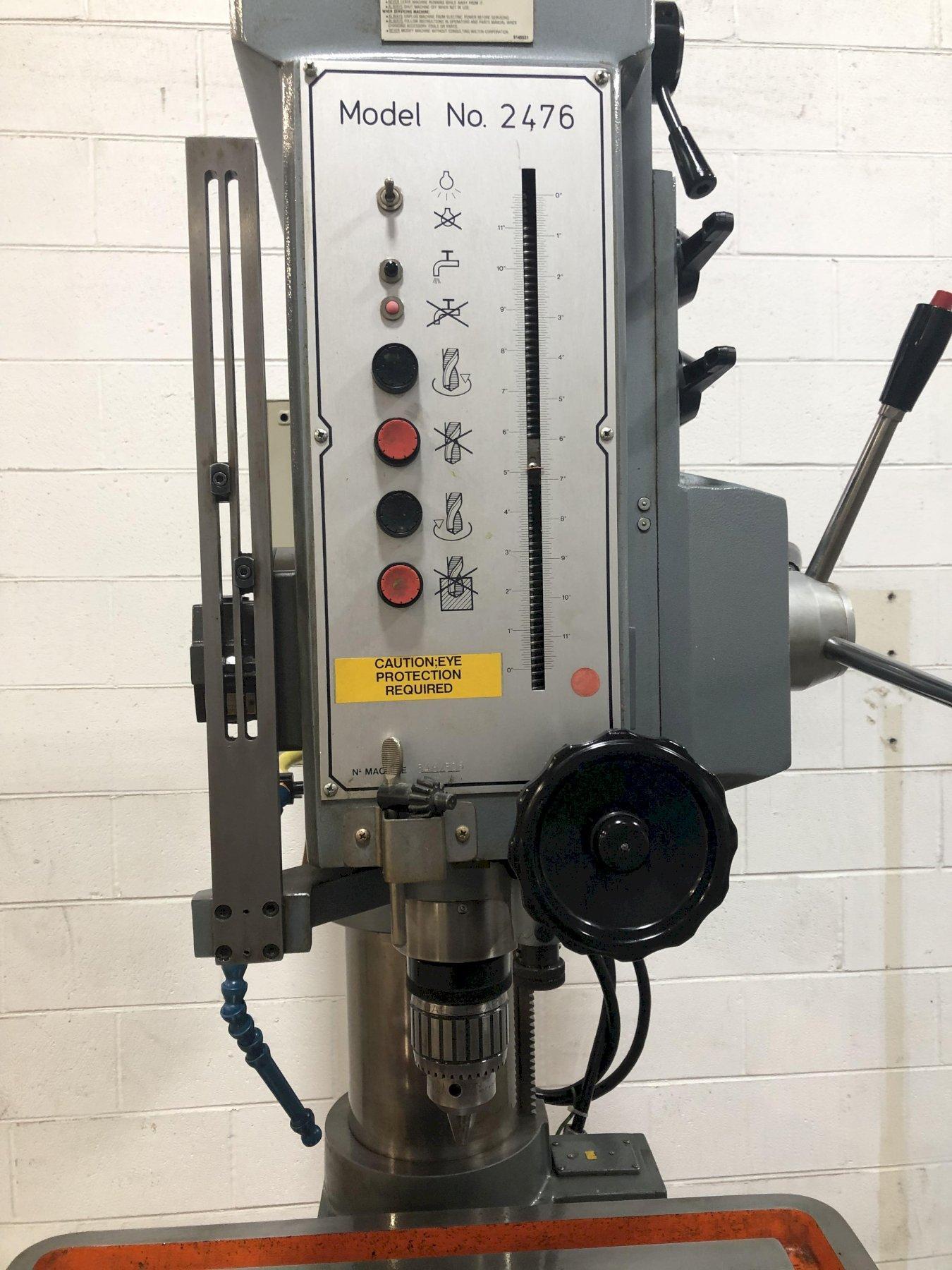 33″ Wilton Model 2476 Heavy Duty Geared Head Direct Drive Drilling and