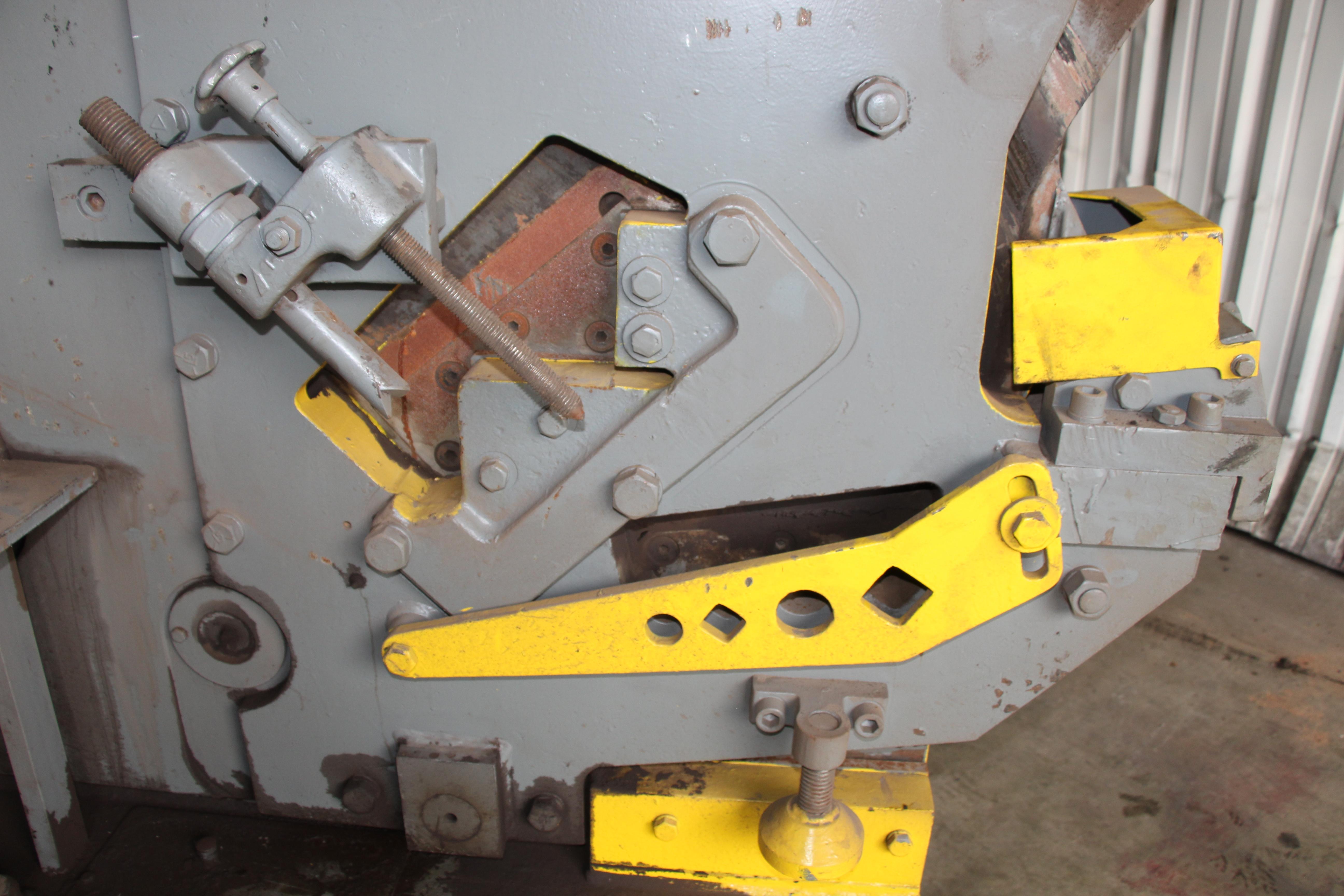 75 TON HILL ACME MODEL 5 HYDRAULIC IRONWORKER STOCK 10158