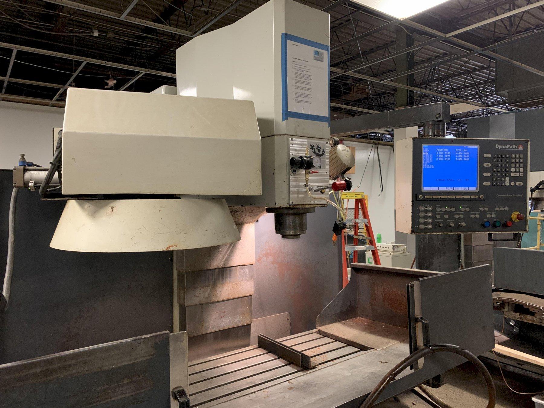 Dynapath (Autocon/Hurco) Model 1000 Vertical Machining Center, S/N 100 ...