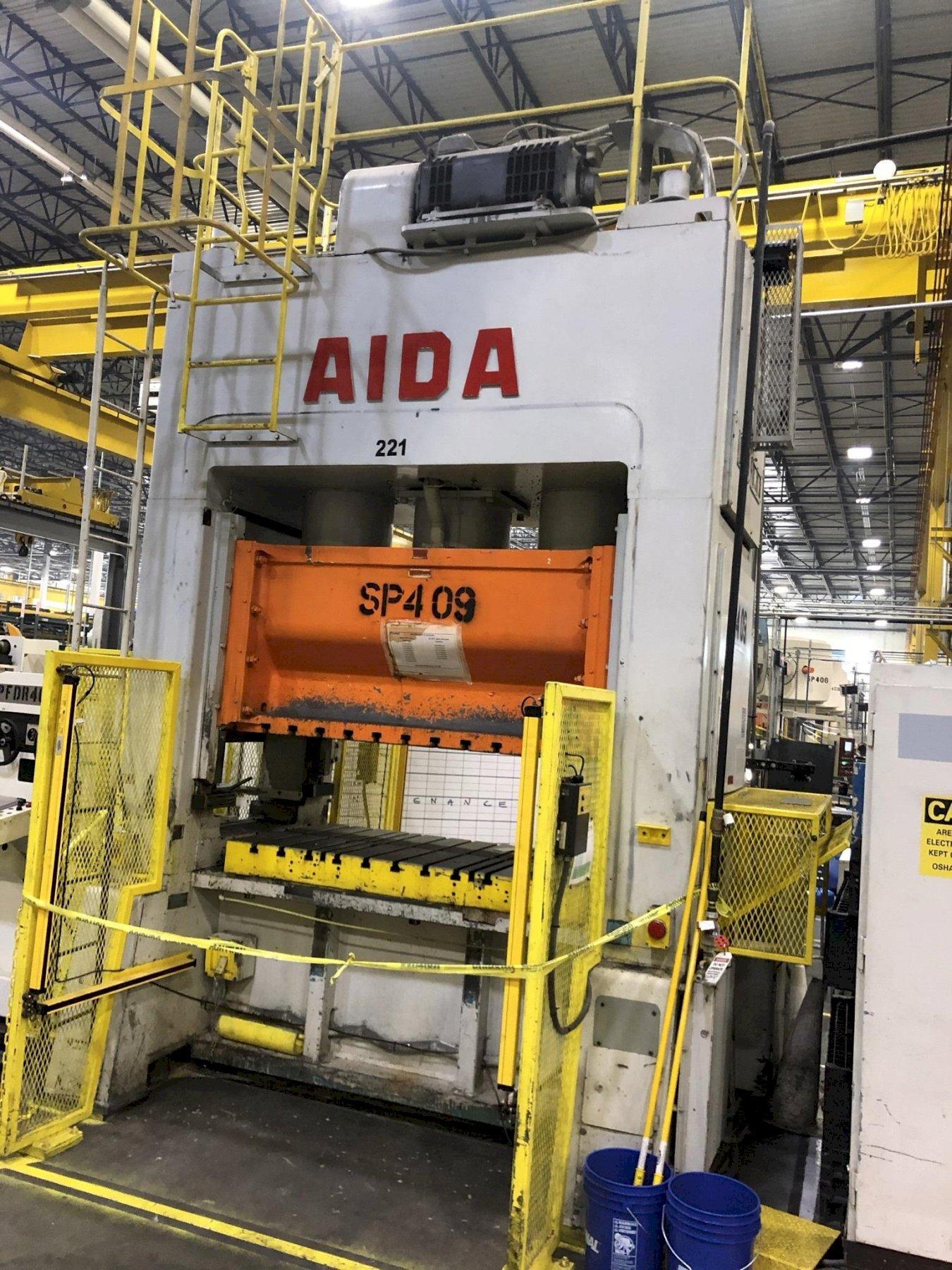 200 ton Aida PDA20M Straight Side Press S&G Press & Machinery Sales