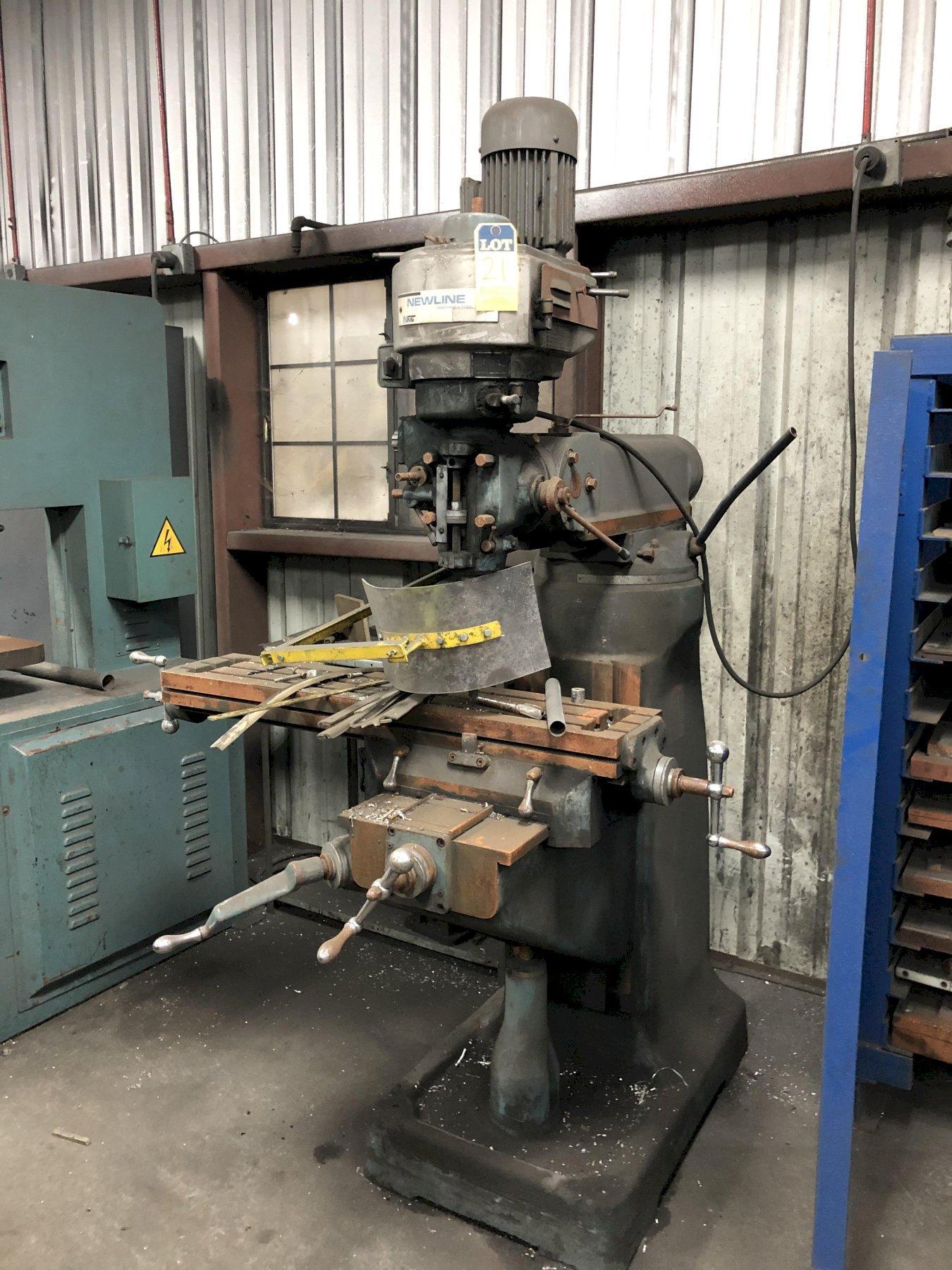 For Sale NEWLINE Millers, Vertical NEWLINE APPROX. 2 HP VERTICAL