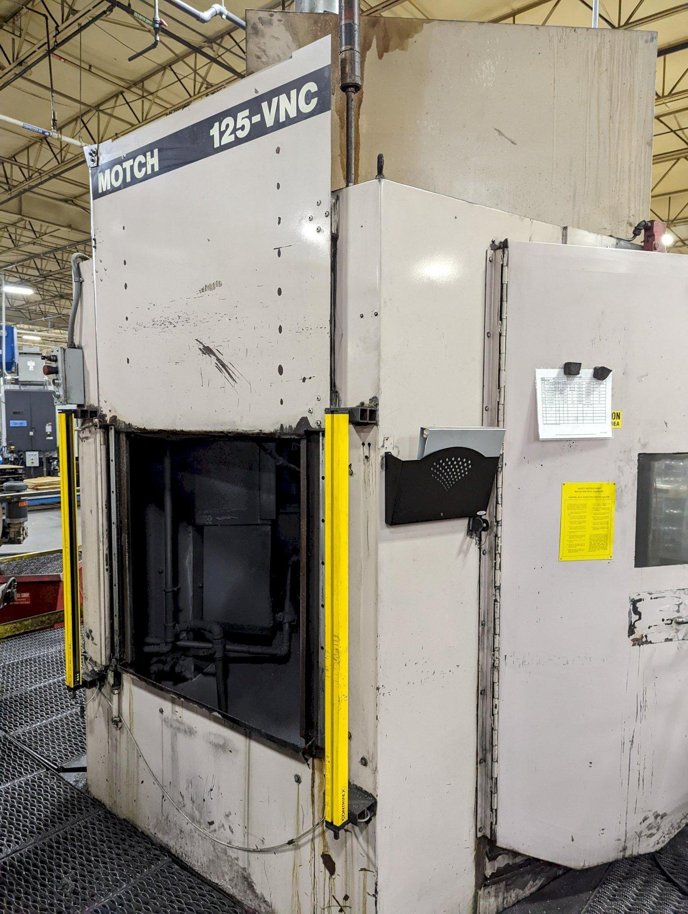 Motch 125-VNC Vertical CNC Turret Lathe
