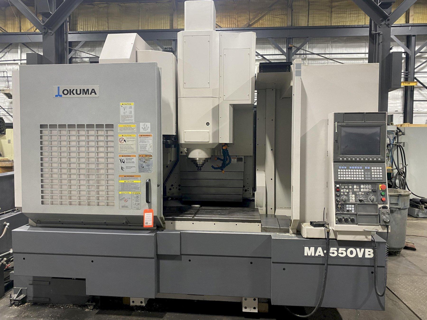 Okuma MA-550VB CNC Vertical Machining Center,