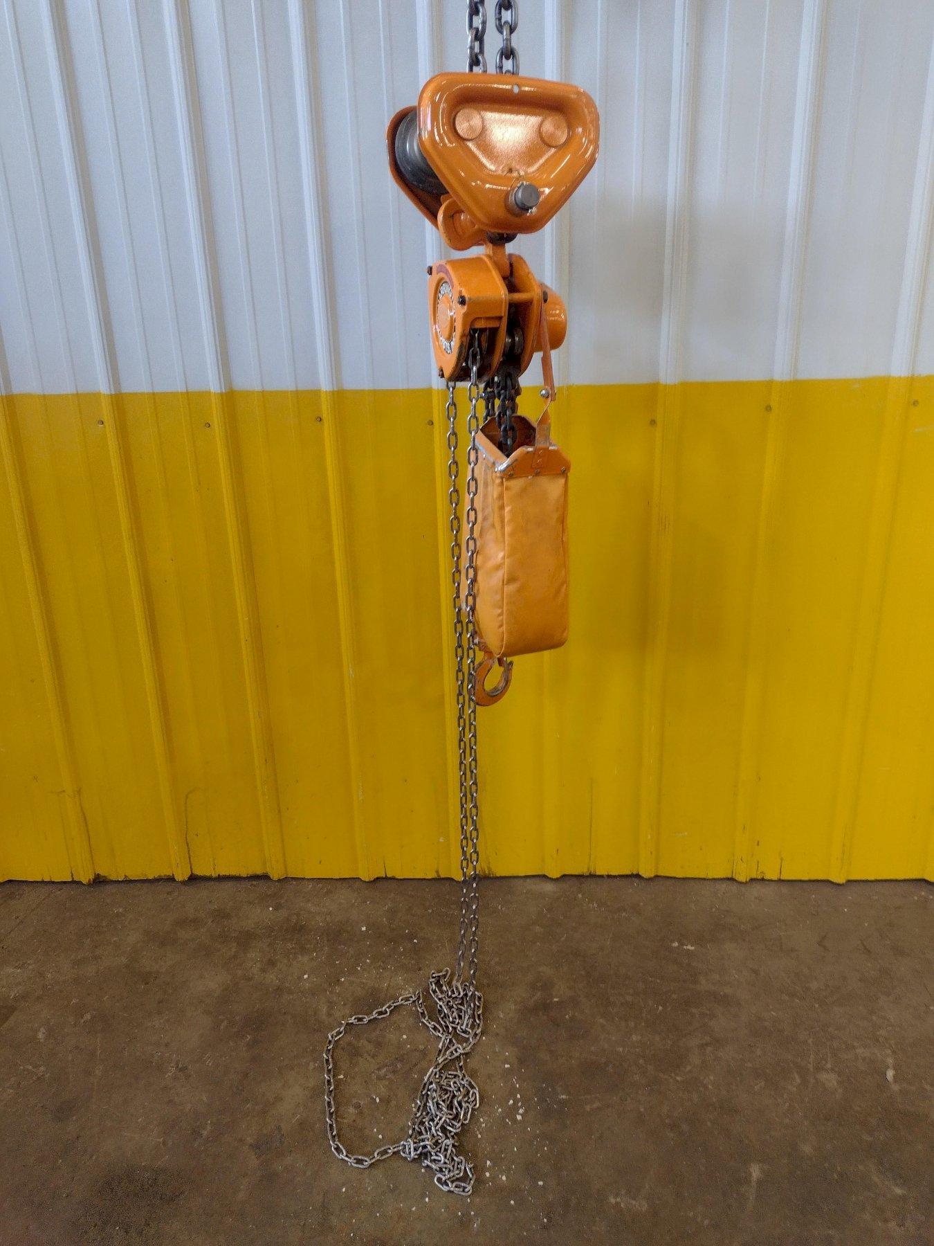 2 TON 4000 LBS HARRINGTON HAND CHAIN HOIST: STOCK #16534