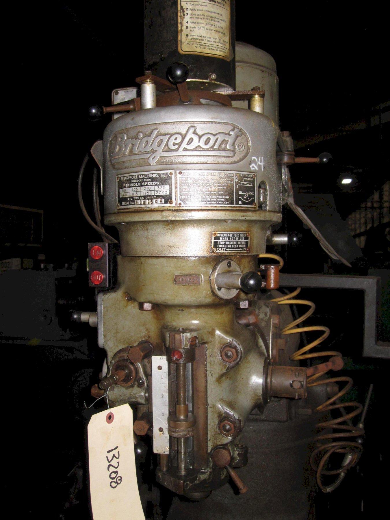 Bridgeport Vertical Milling Machine Hariton Machinery Company, Inc.