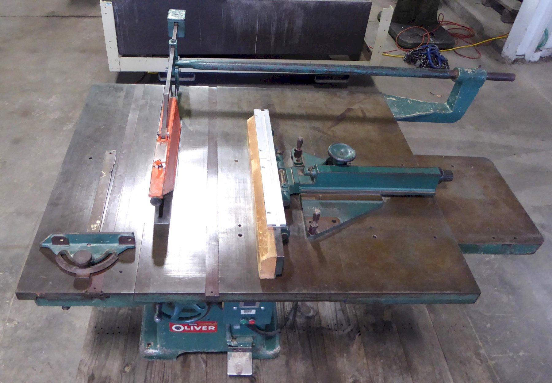 OLIVER 270DU Woodworking Saws, Table Machine Hub