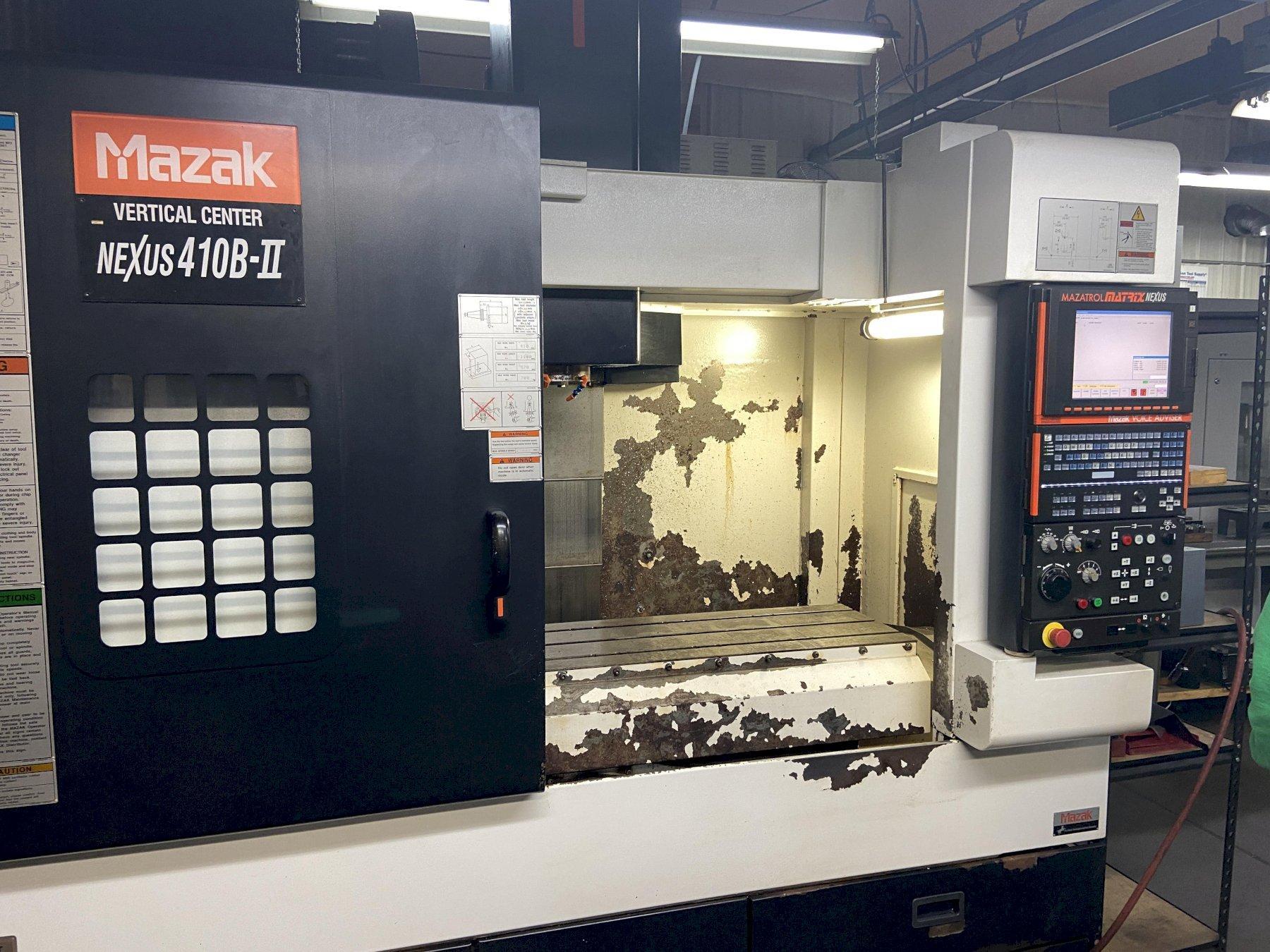 Mazak VCN410B-II CNC Vertical Machining Center, Nexus Control, 30