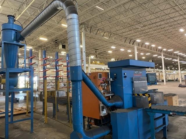 USED METLSAW 24" X 14" NON-FERROUS (ALUMINUM) PROGRAMMABLE CIRCULAR SAW MODEL CS2-T12, Stock# 11122, Year: 2012