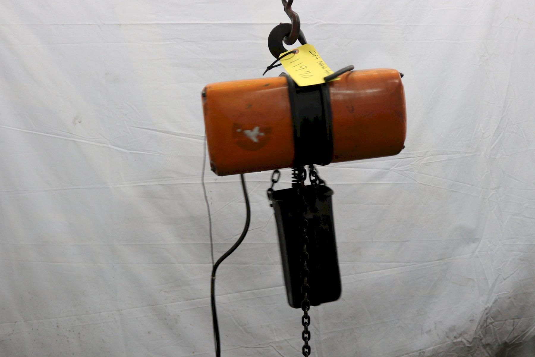 JET 1100 LBS Hoists (All Types) Machine Hub