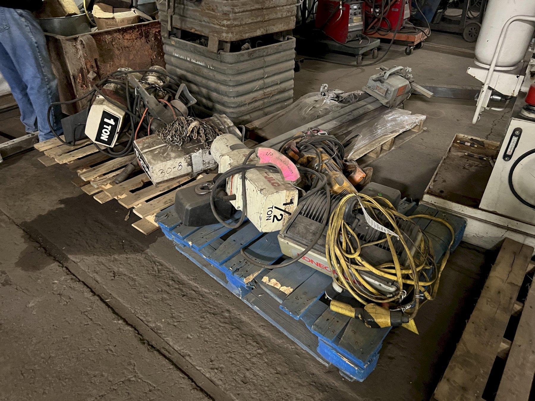 HARRINGTON HOIST STOCK 18708