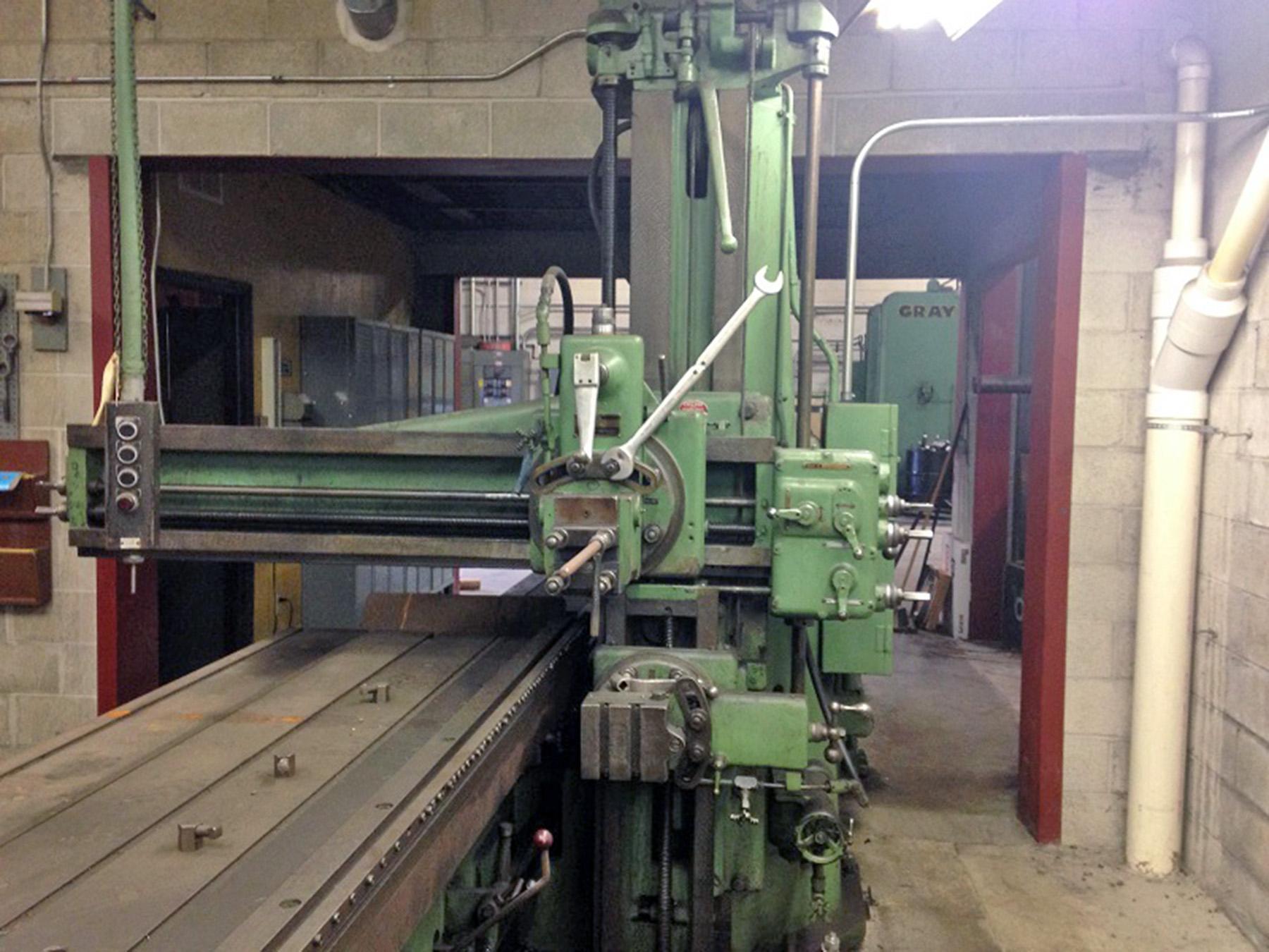 USED, 36″ X 14′ ROCKFORD MODEL C5355 HYDRAULIC OPEN SIDE PLANER