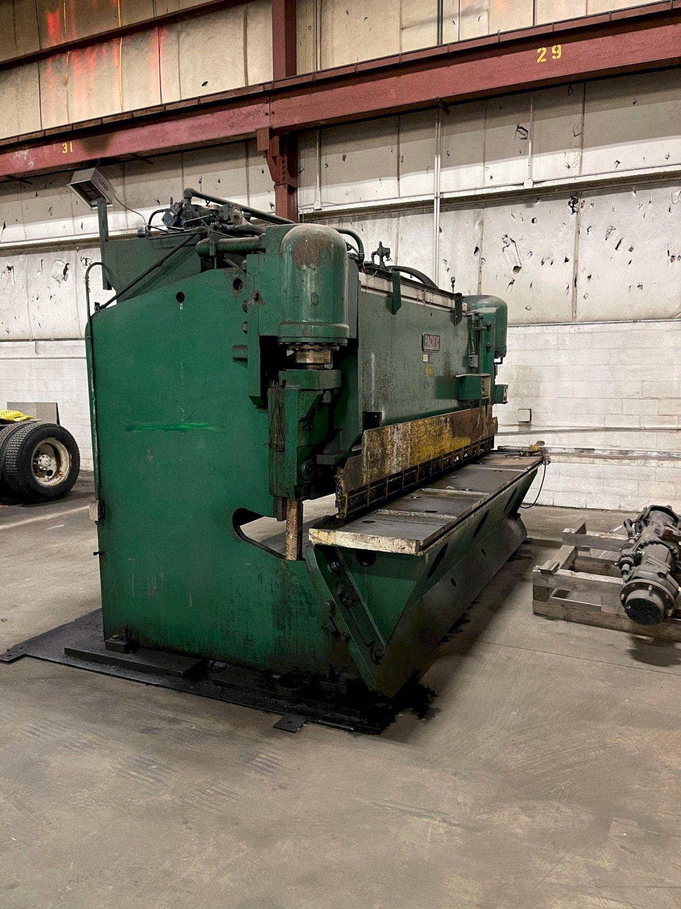 PACIFIC Shears, Hydraulic Machine Hub