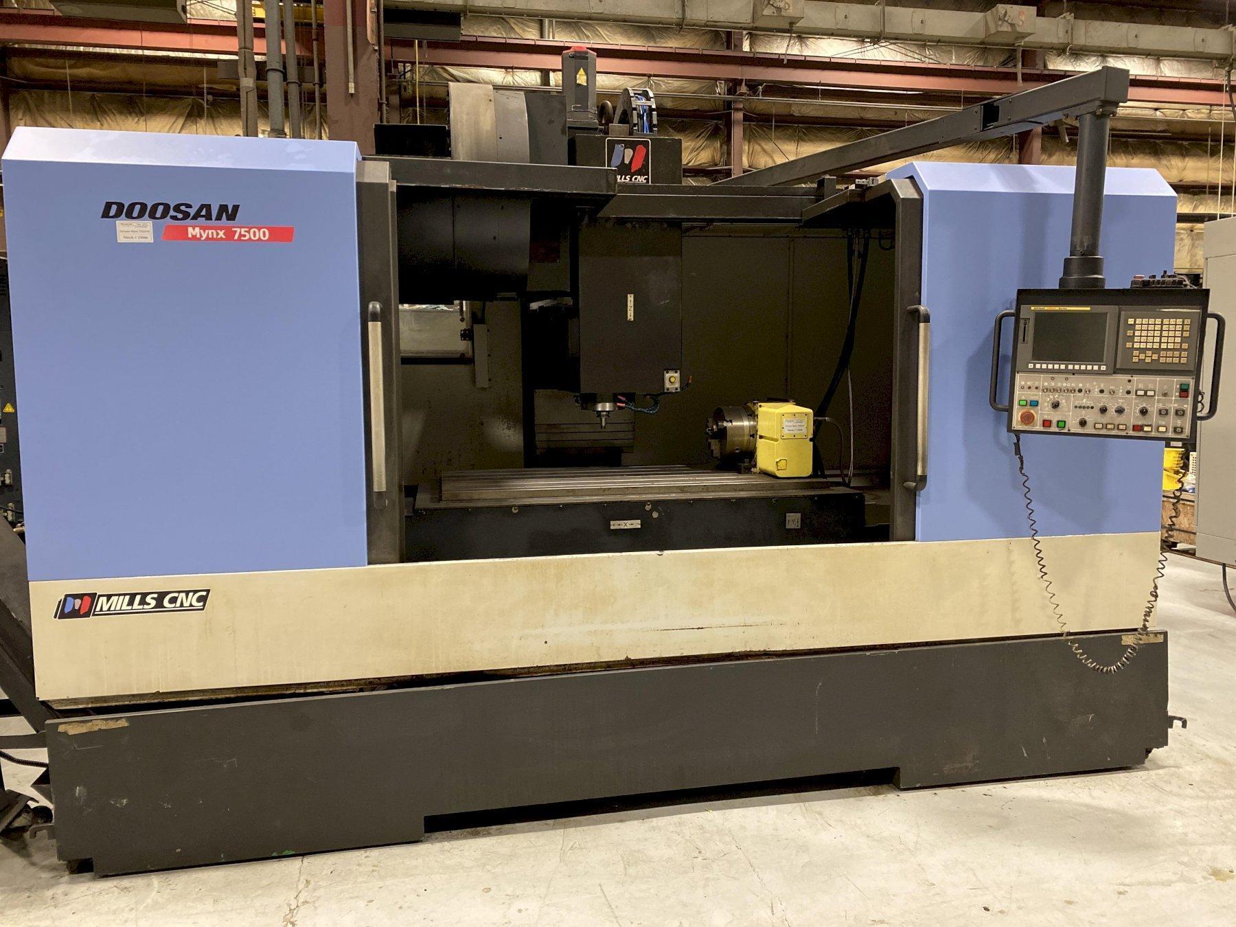 Doosan Mynx 7500 CNC Vertical Machining Center