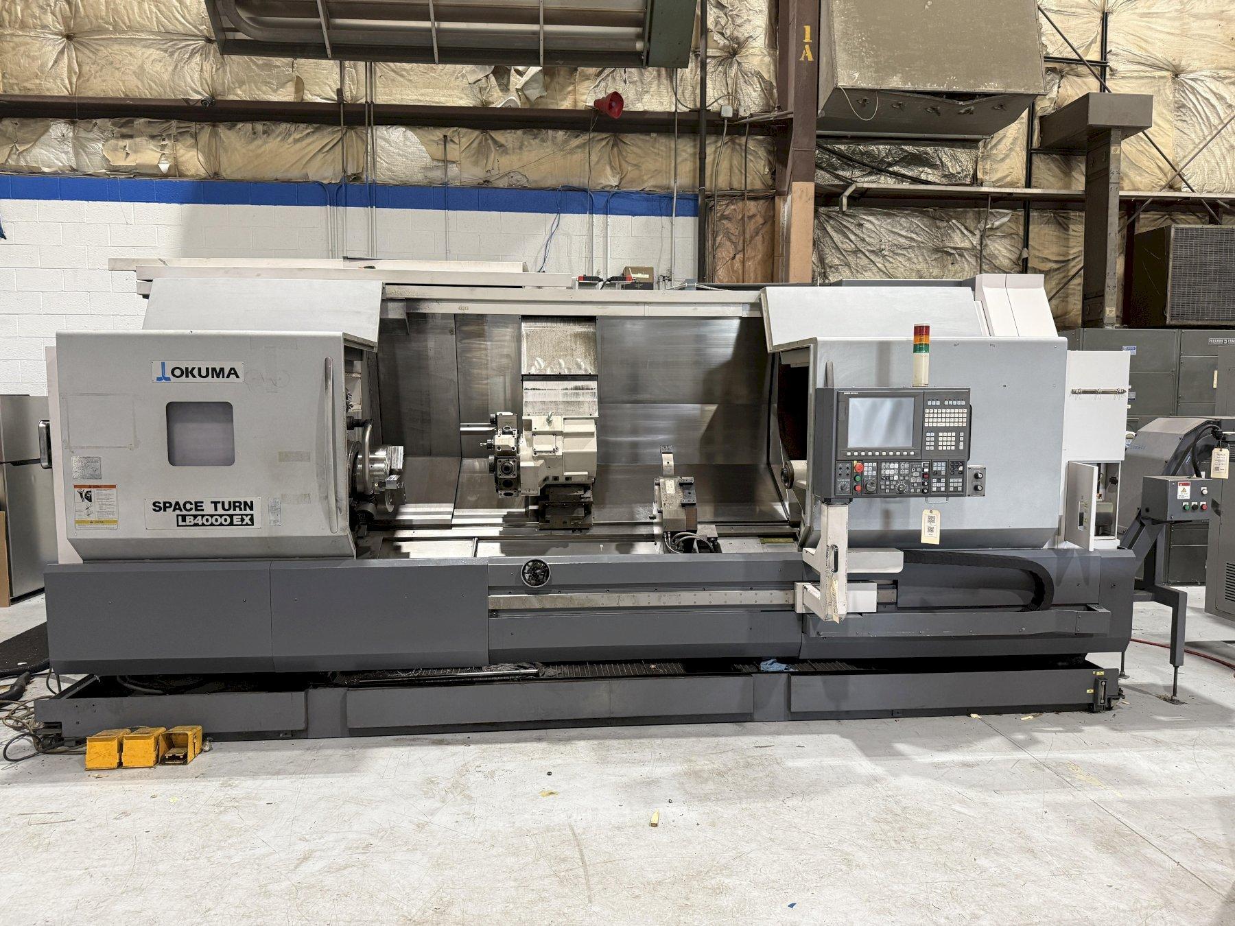 Okuma Spaceturn LB4000EX-MY CNC Lathe For Sale - 2012